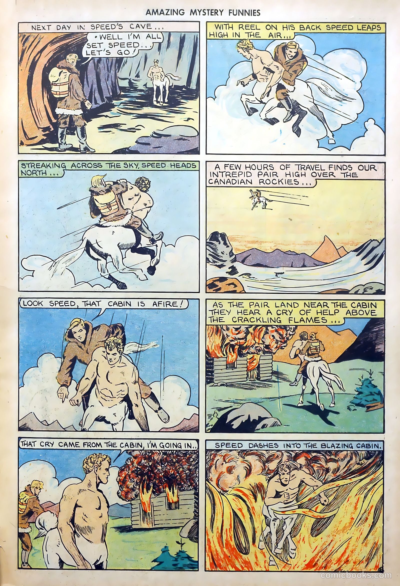 Amazing Mystery Funnies #24 (1940) — page 58 of 65