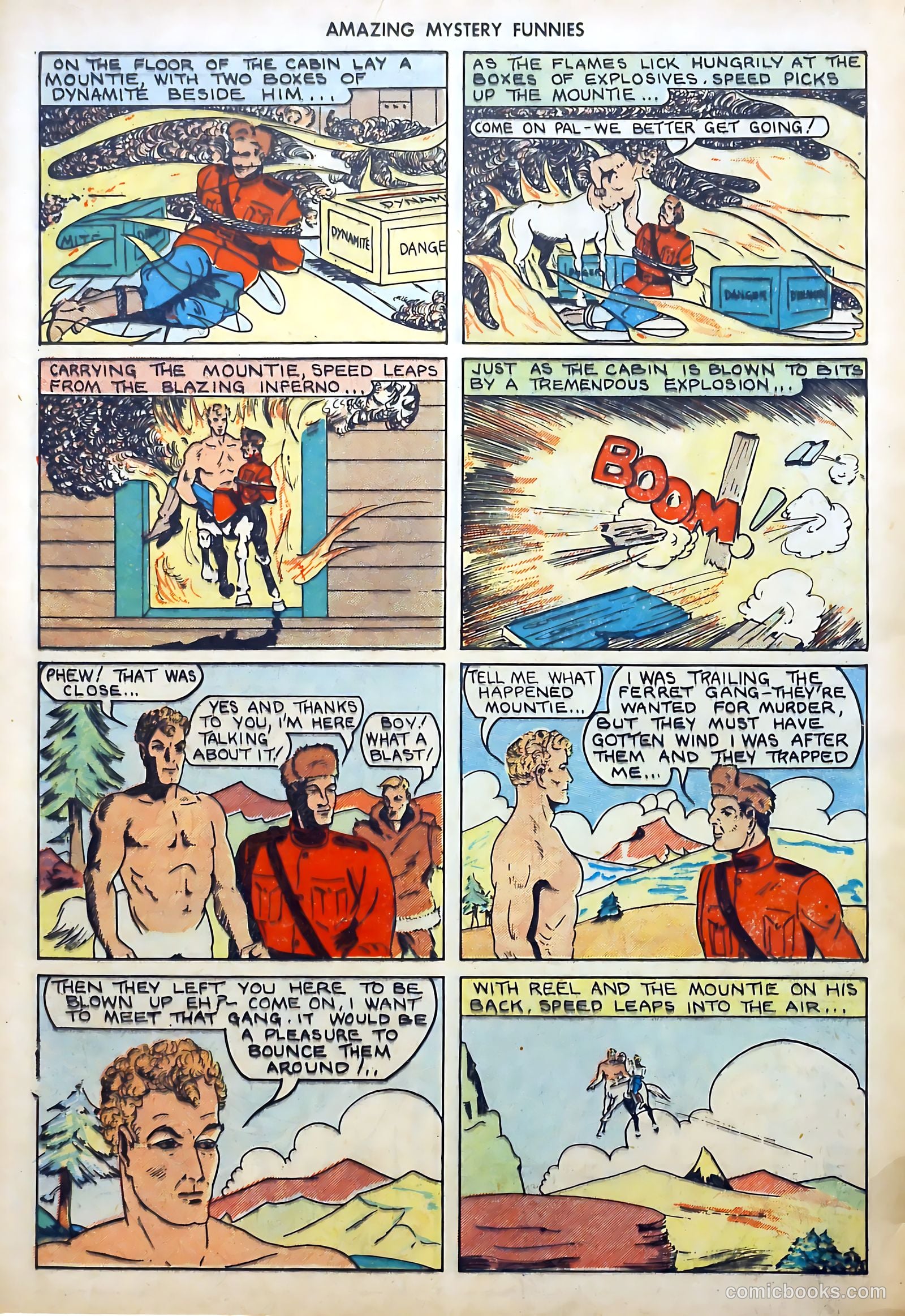 Amazing Mystery Funnies #24 (1940) — page 59 of 65