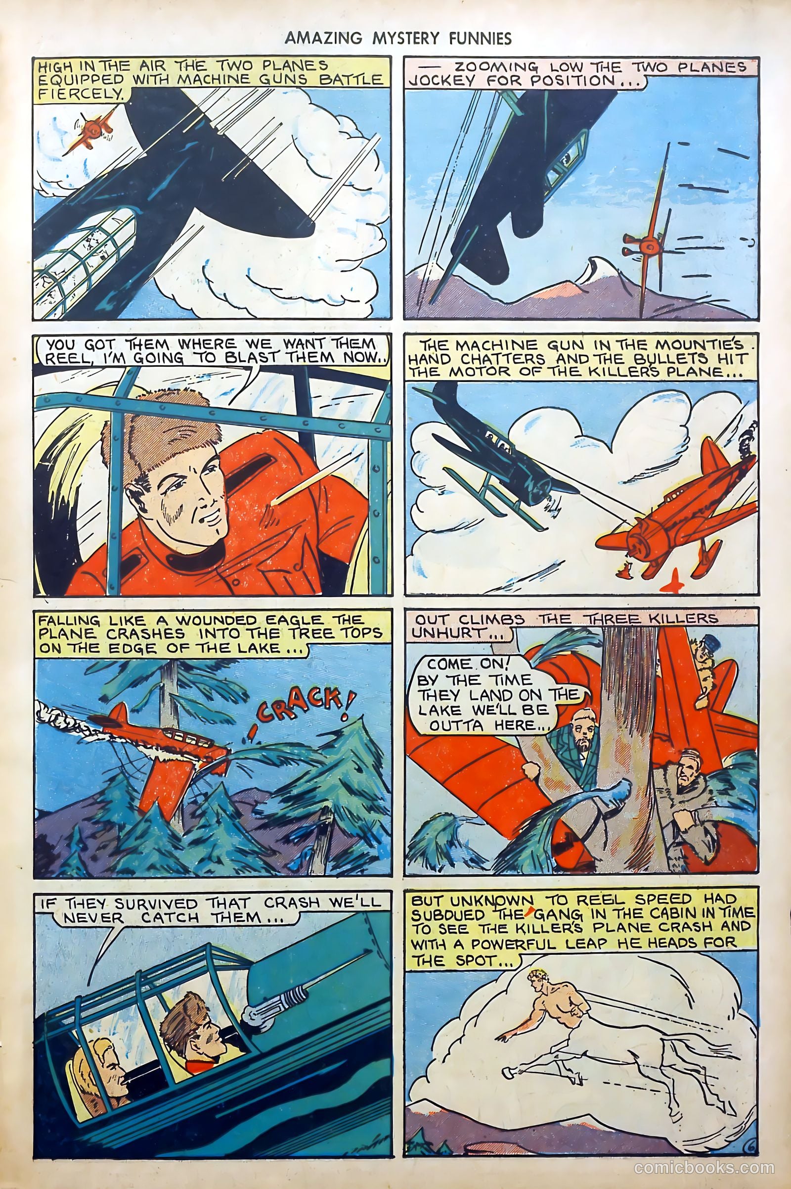 Amazing Mystery Funnies #24 (1940) — page 62 of 65