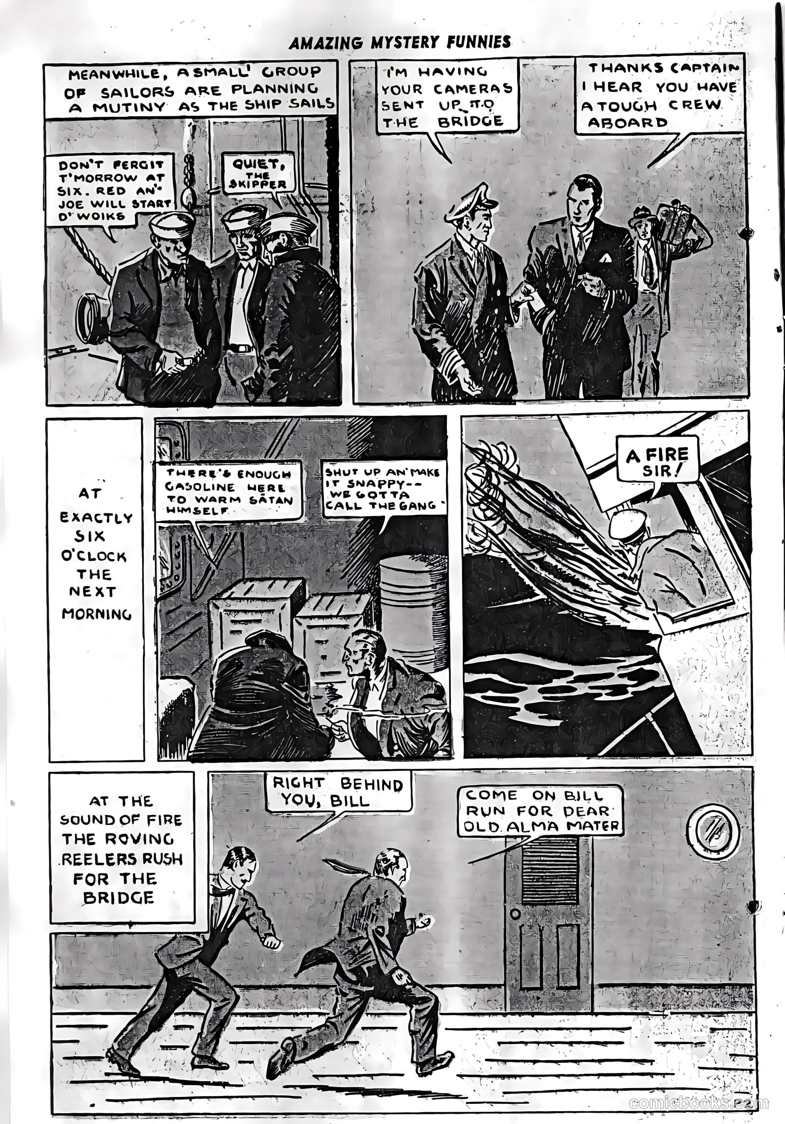 Amazing Mystery Funnies #3 (1939) — page 9 of 53