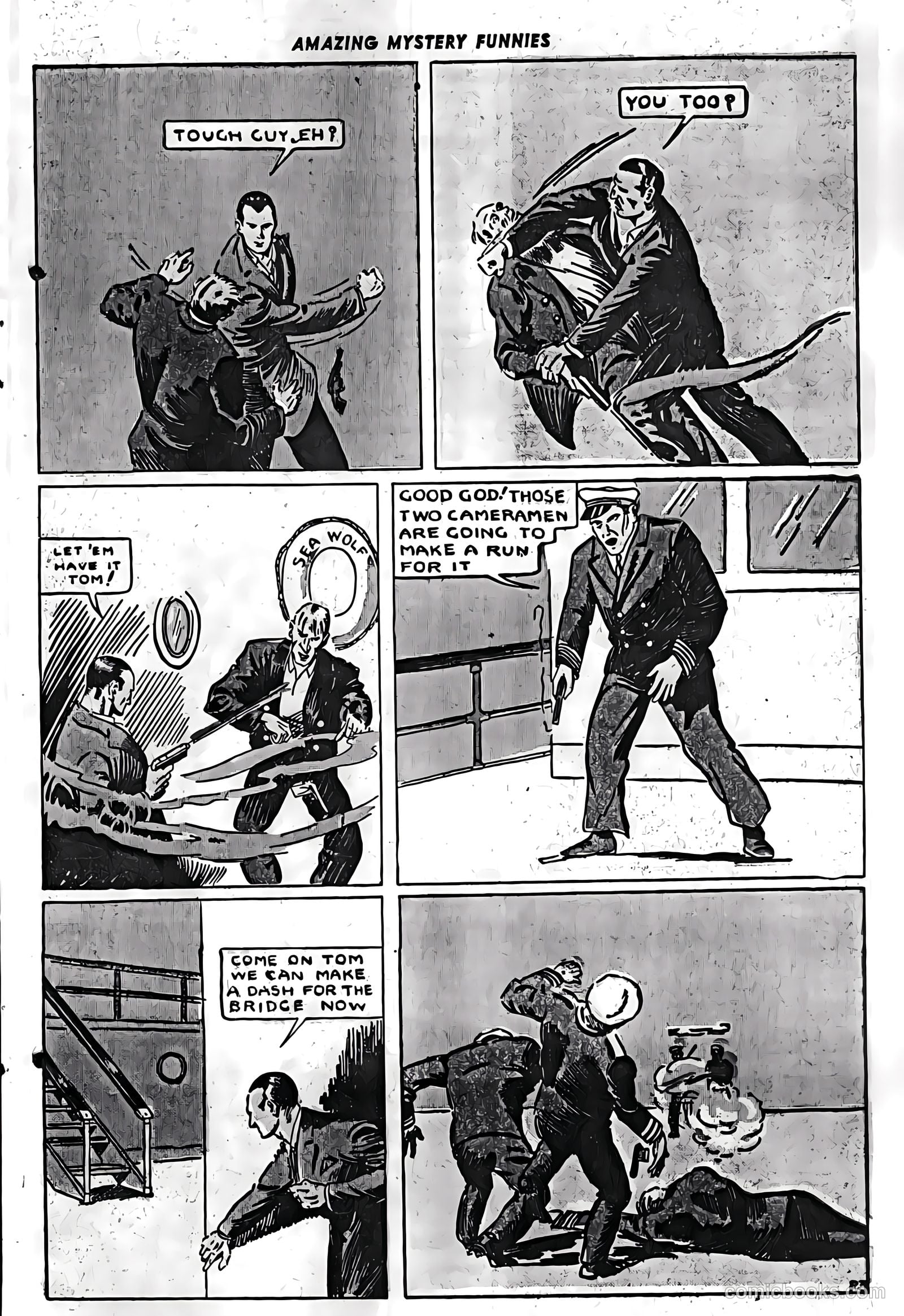 Amazing Mystery Funnies #3 (1939) — page 10 of 53