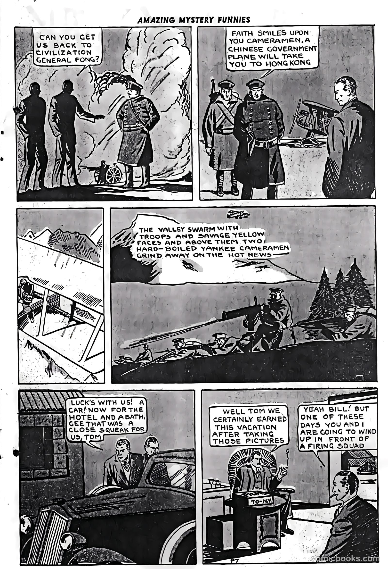 Amazing Mystery Funnies #3 (1939) — page 14 of 53