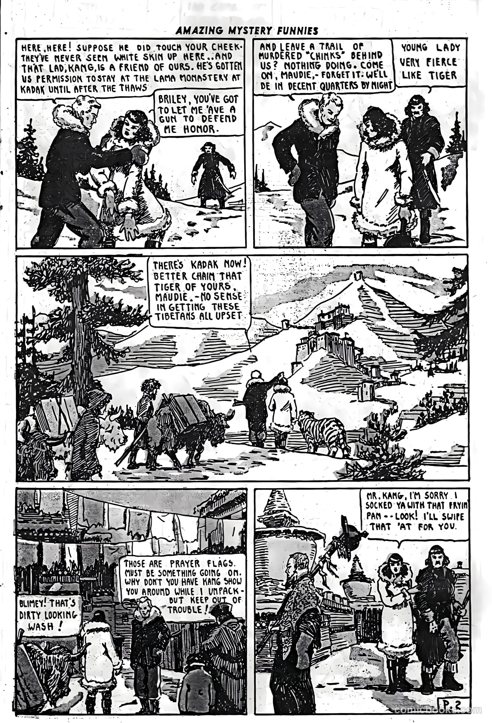 Amazing Mystery Funnies #3 (1939) — page 16 of 53