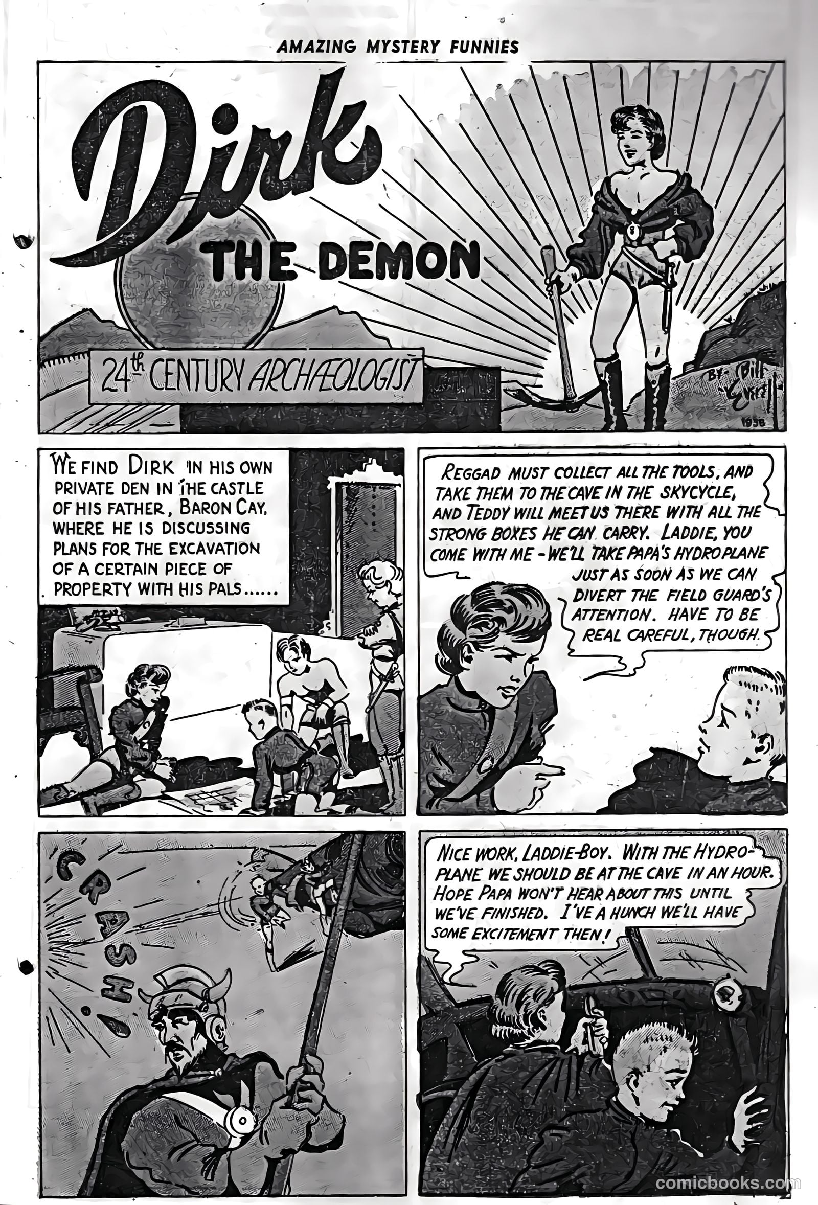 Amazing Mystery Funnies #3 (1939) — page 22 of 53
