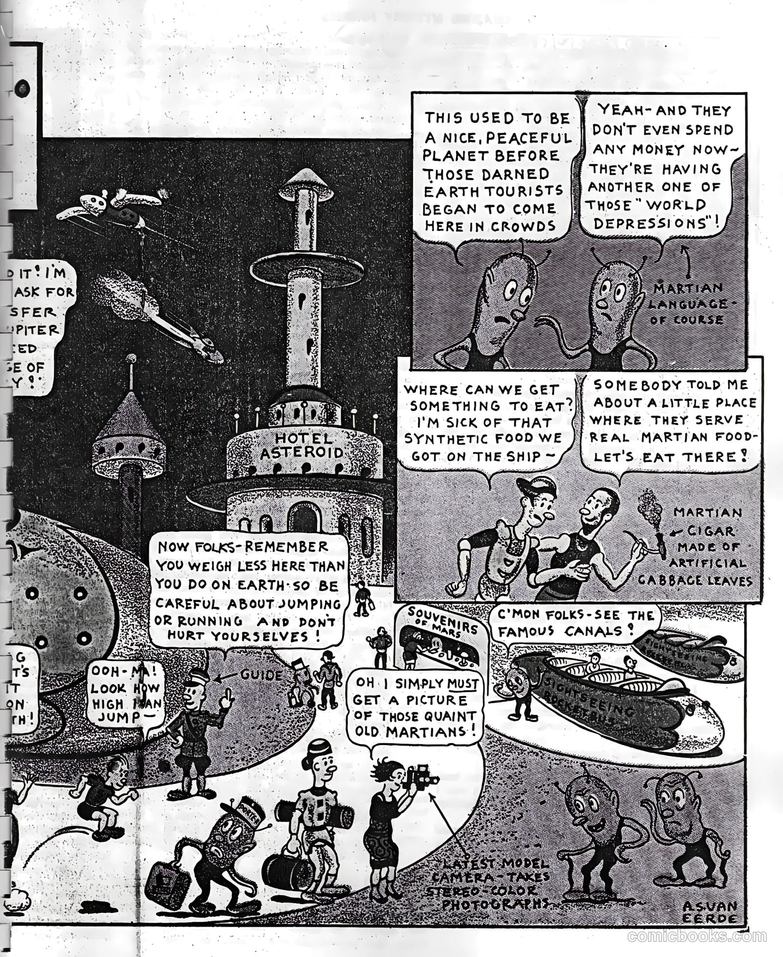 Amazing Mystery Funnies #3 (1939) — page 28 of 53