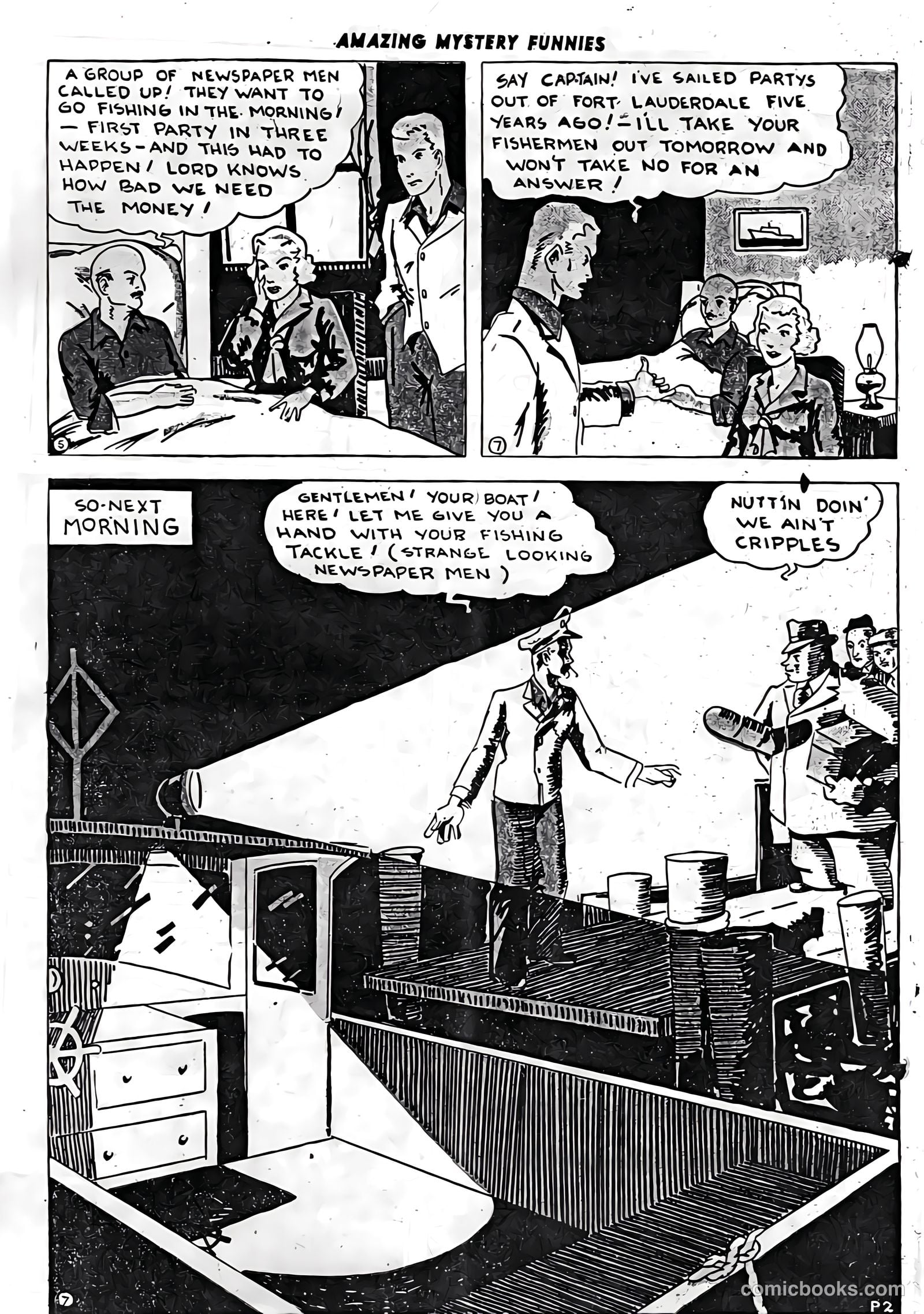 Amazing Mystery Funnies #3 (1939) — page 39 of 53