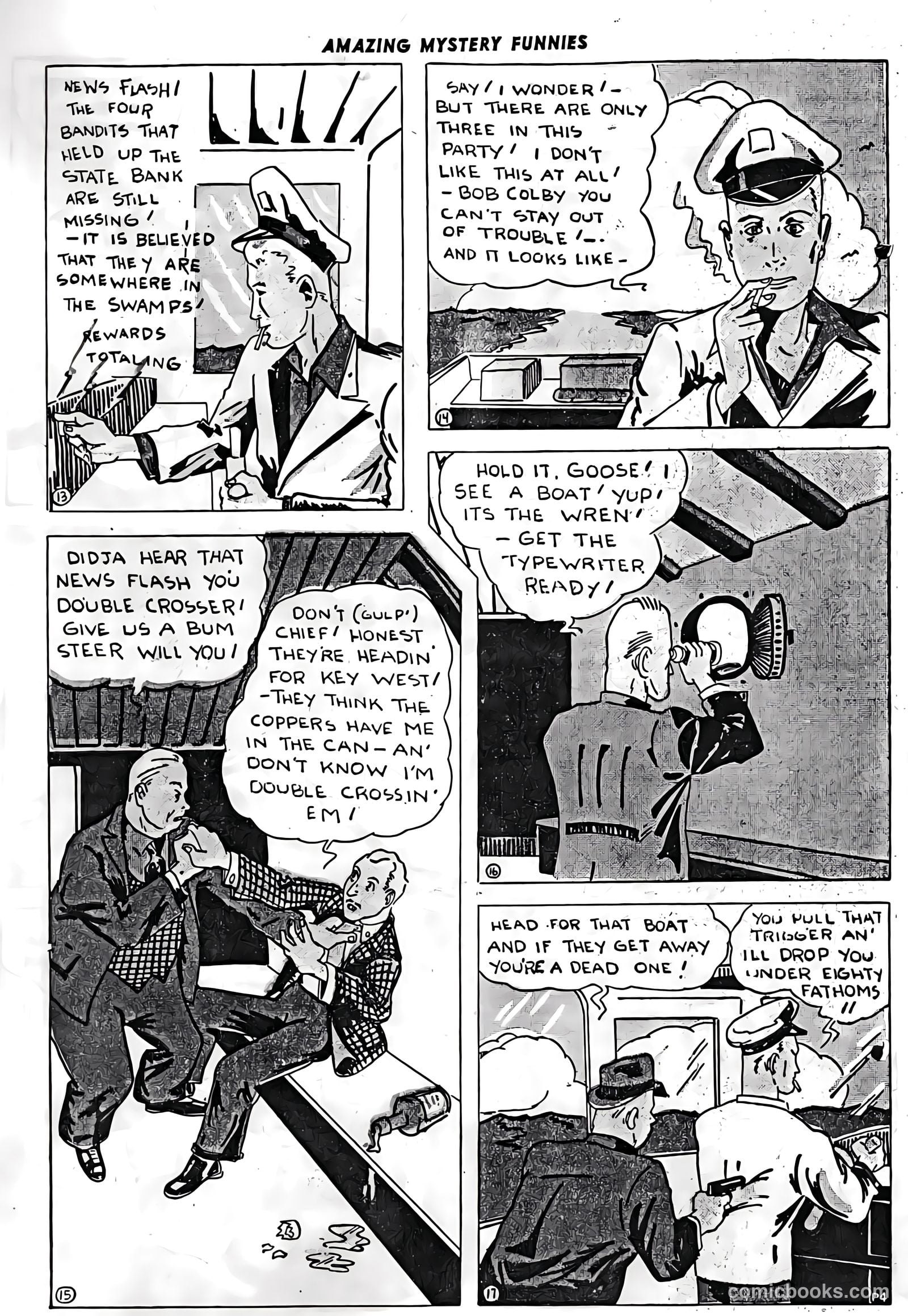 Amazing Mystery Funnies #3 (1939) — page 41 of 53