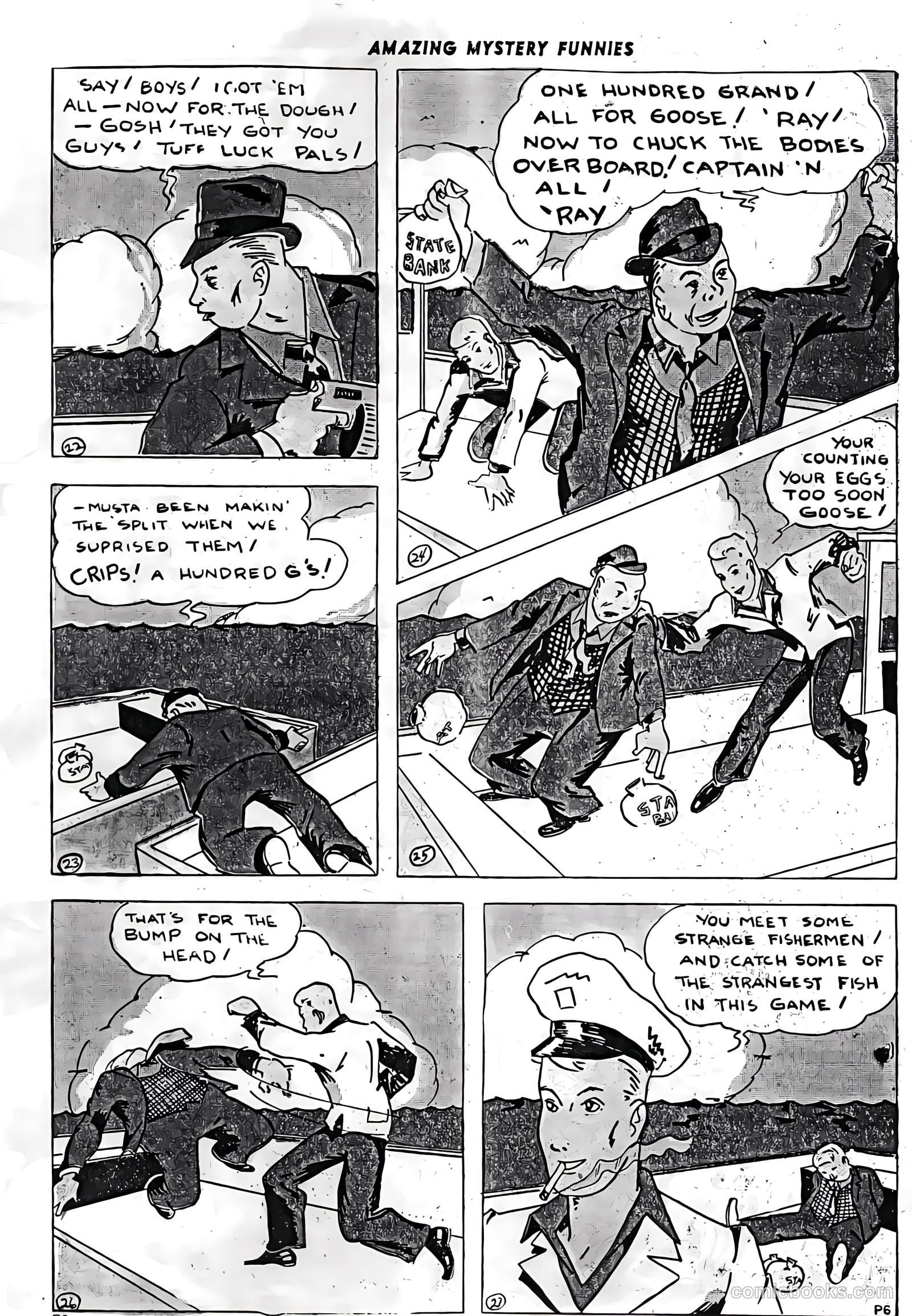 Amazing Mystery Funnies #3 (1939) — page 43 of 53