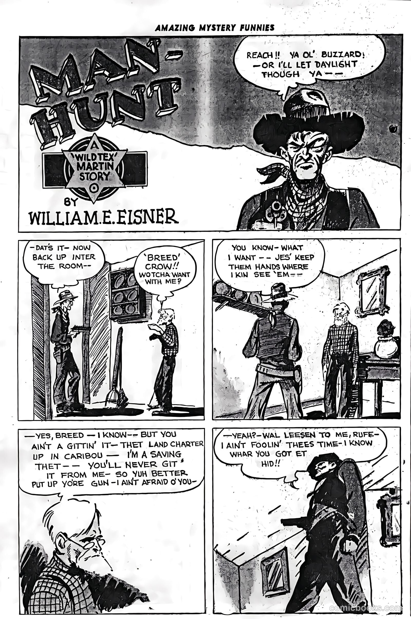Amazing Mystery Funnies #3 (1939) — page 45 of 53