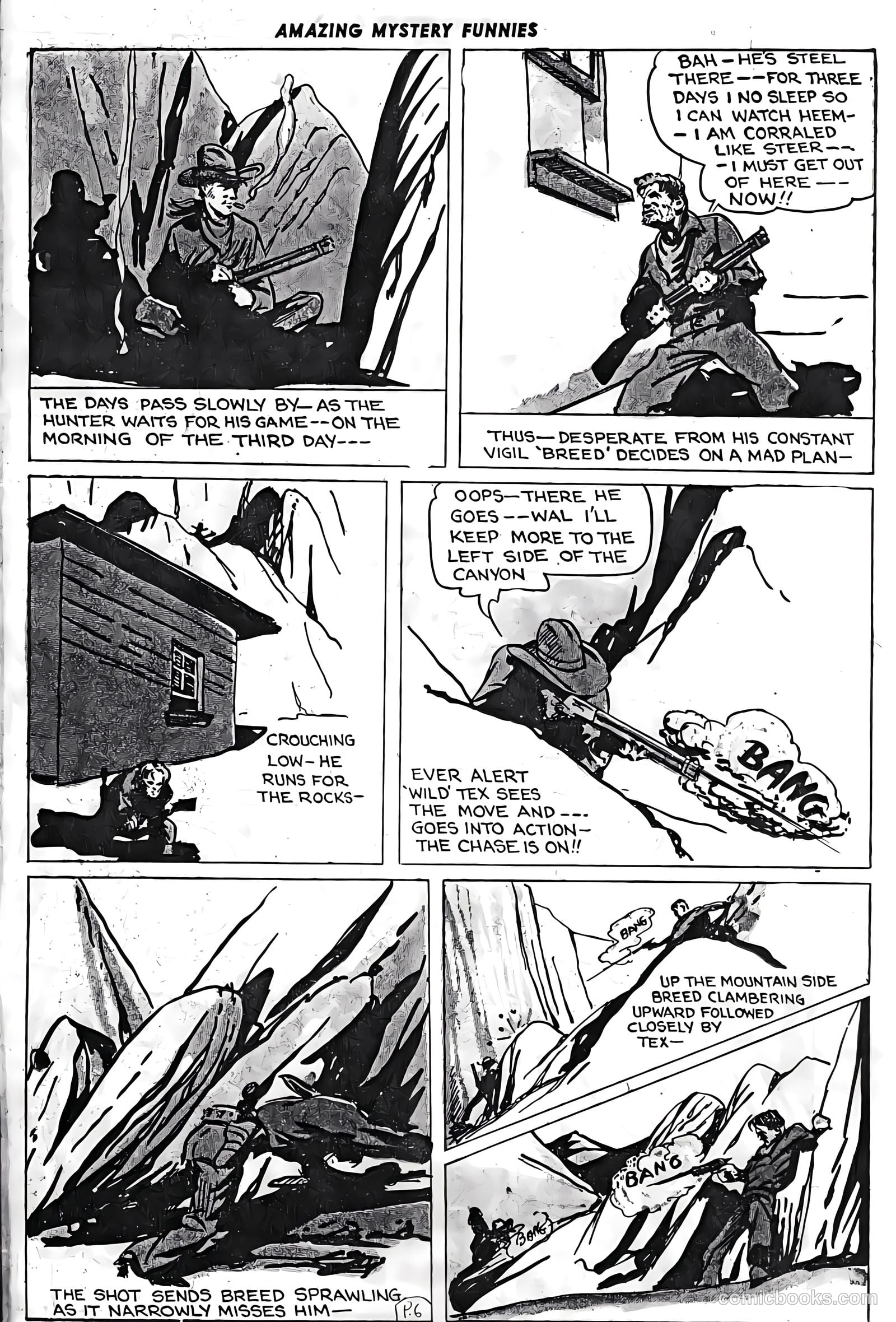 Amazing Mystery Funnies #3 (1939) — page 50 of 53