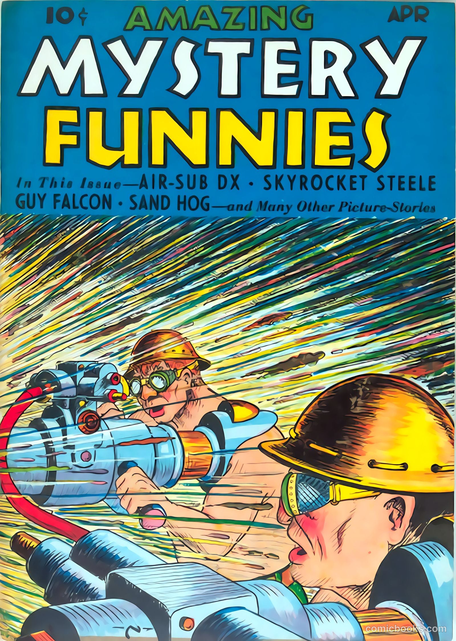 Amazing Mystery Funnies #4