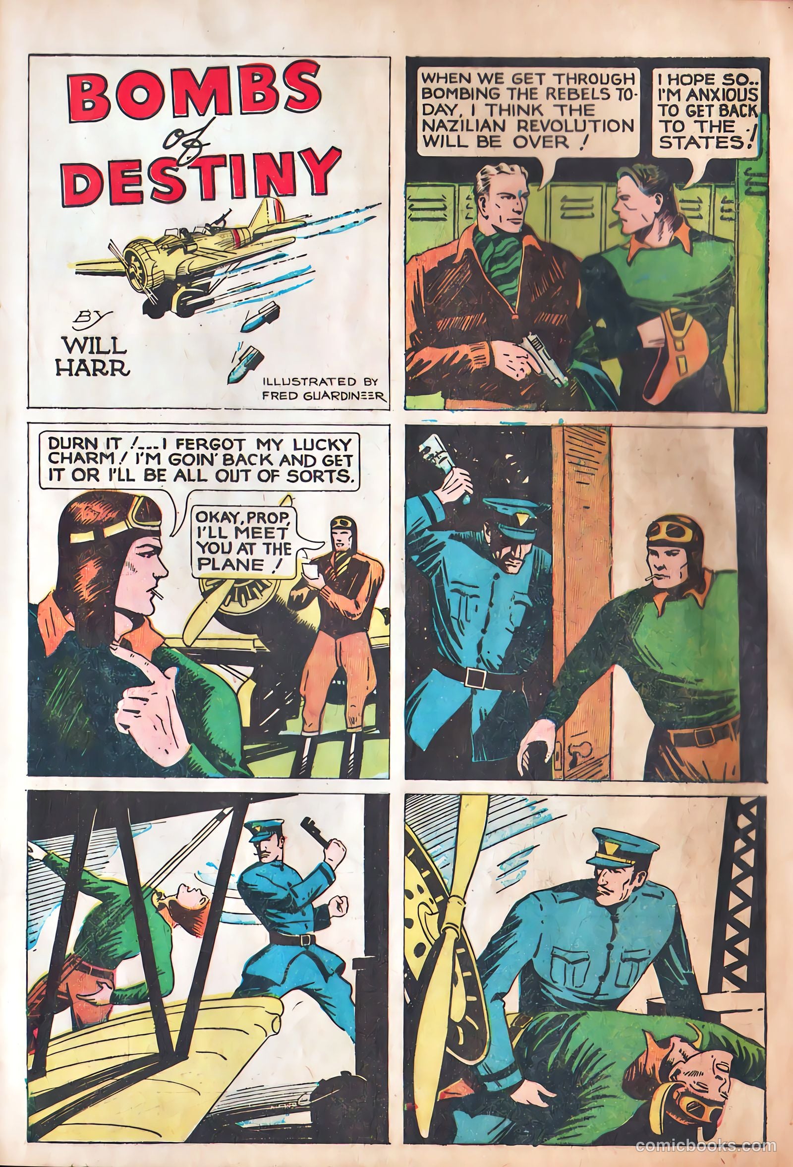 Amazing Mystery Funnies #4 (1939) — page 6 of 42