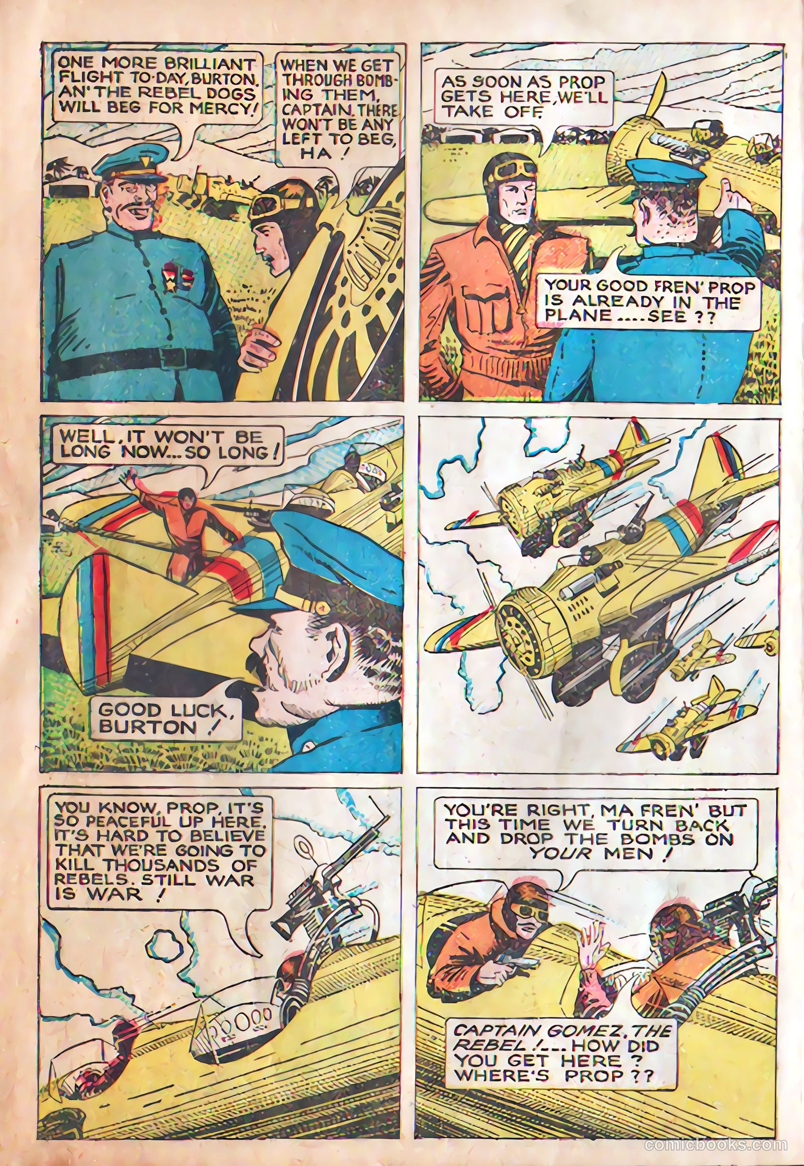Amazing Mystery Funnies #4 (1939) — page 7 of 42