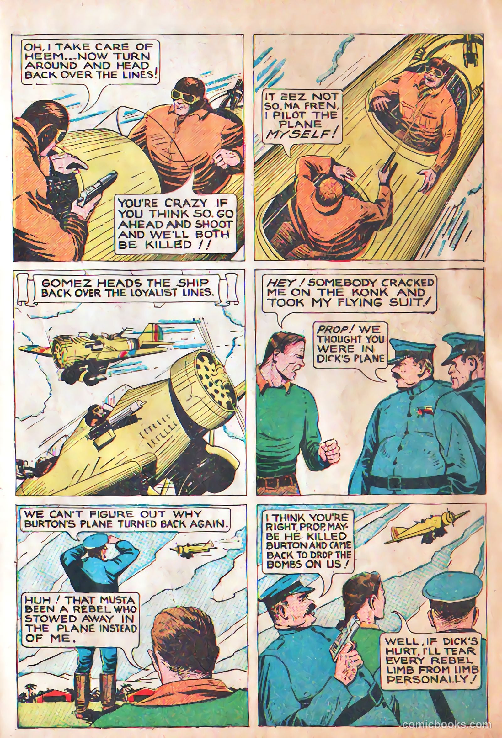 Amazing Mystery Funnies #4 (1939) — page 8 of 42