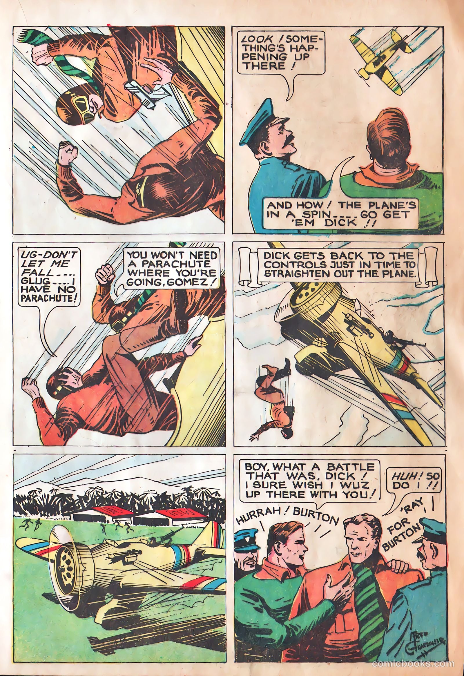 Amazing Mystery Funnies #4 (1939) — page 10 of 42