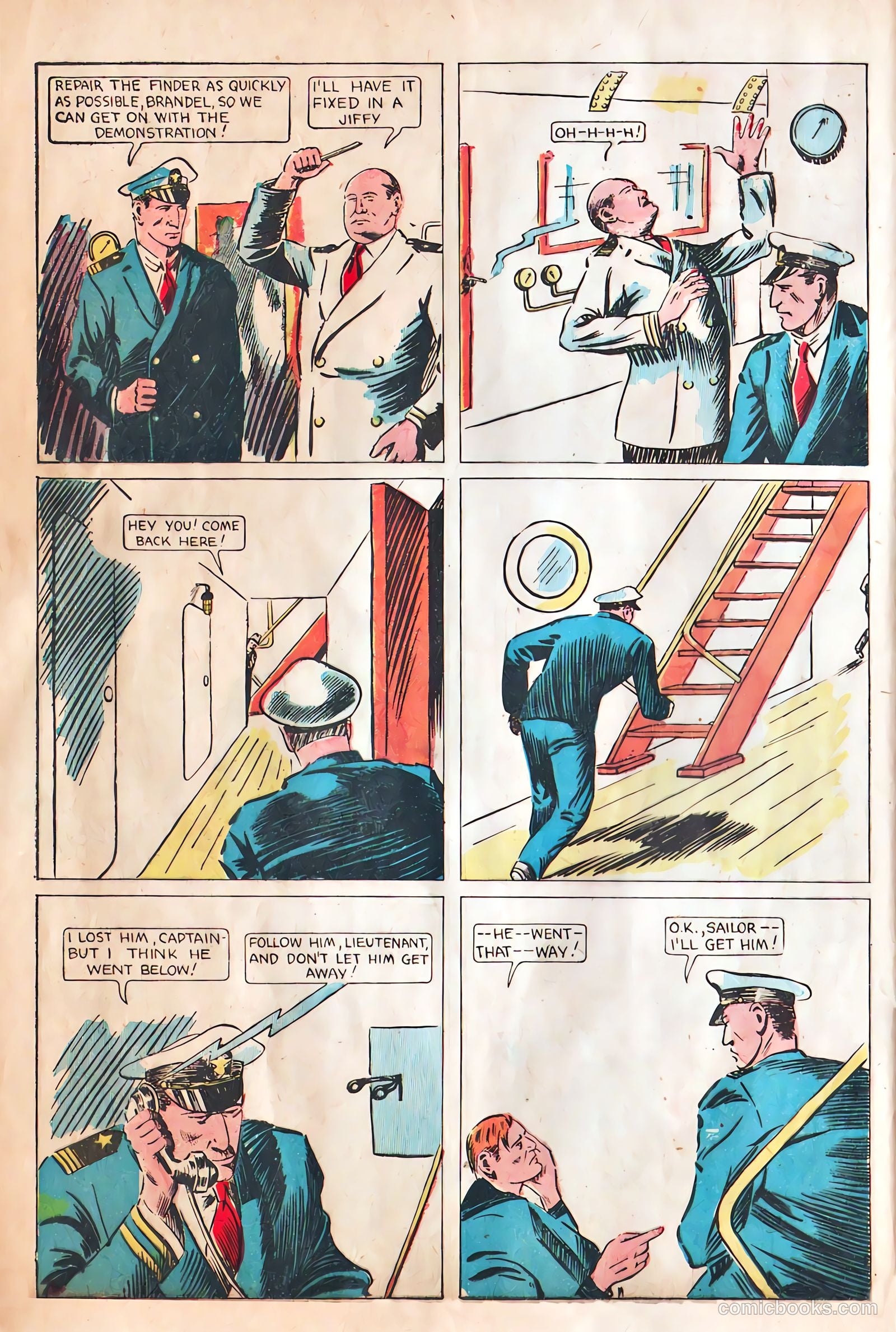 Amazing Mystery Funnies #4 (1939) — page 13 of 42