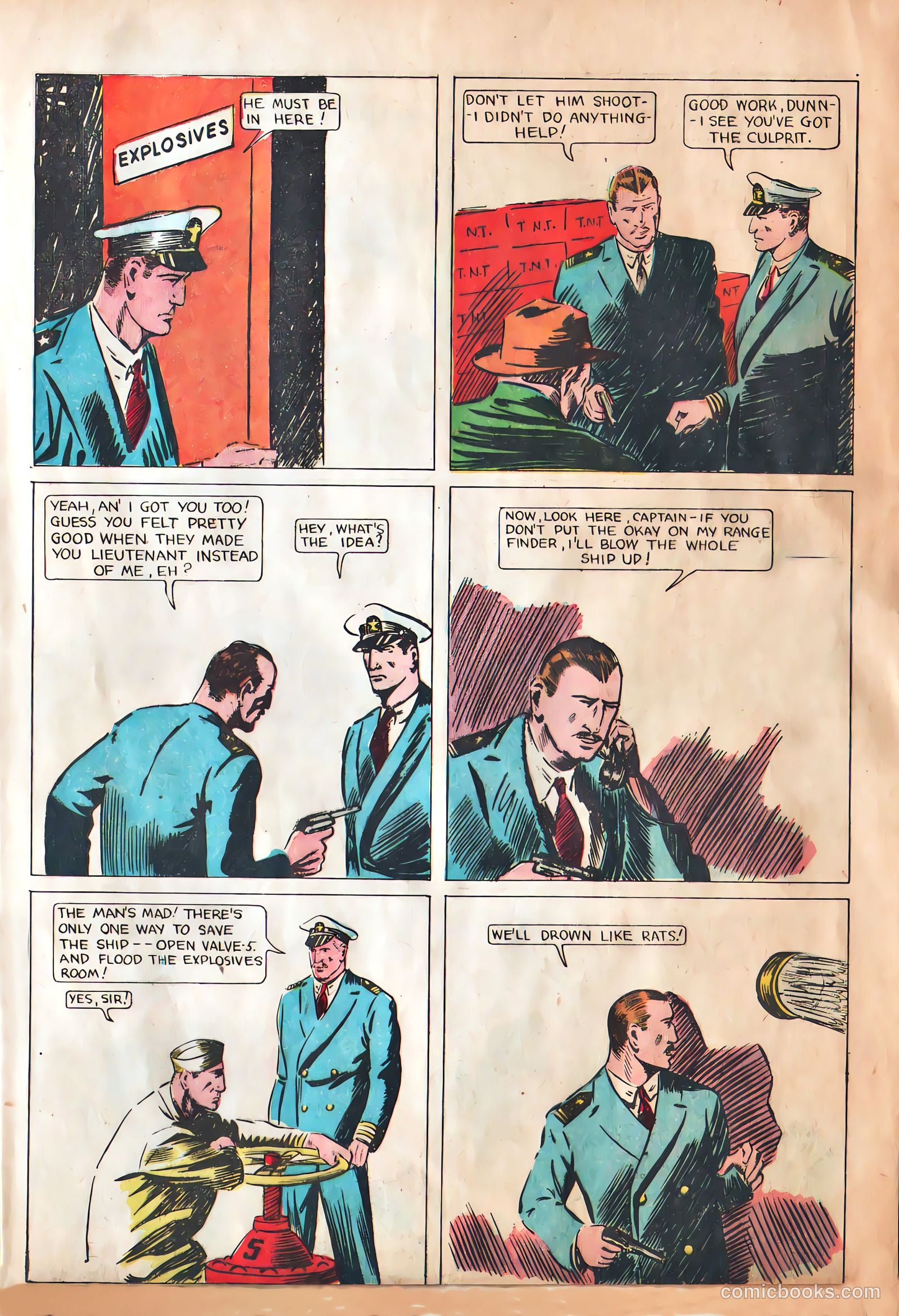Amazing Mystery Funnies #4 (1939) — page 14 of 42