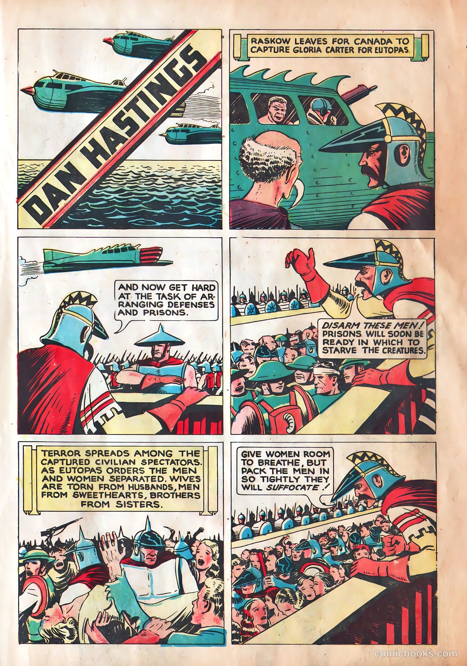 Amazing Mystery Funnies #4 (1939) — page 16 of 42