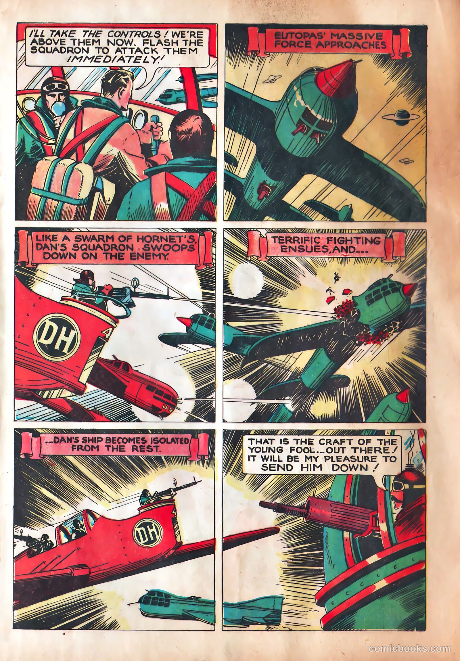 Amazing Mystery Funnies #4 (1939) — page 18 of 42