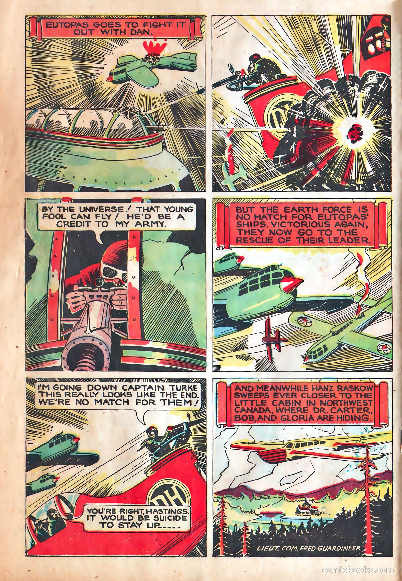 Amazing Mystery Funnies #4 (1939) — page 19 of 42