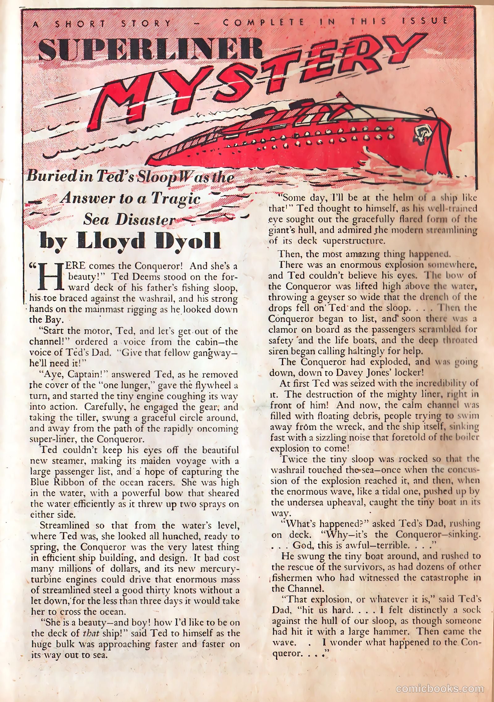 Amazing Mystery Funnies #4 (1939) — page 20 of 42