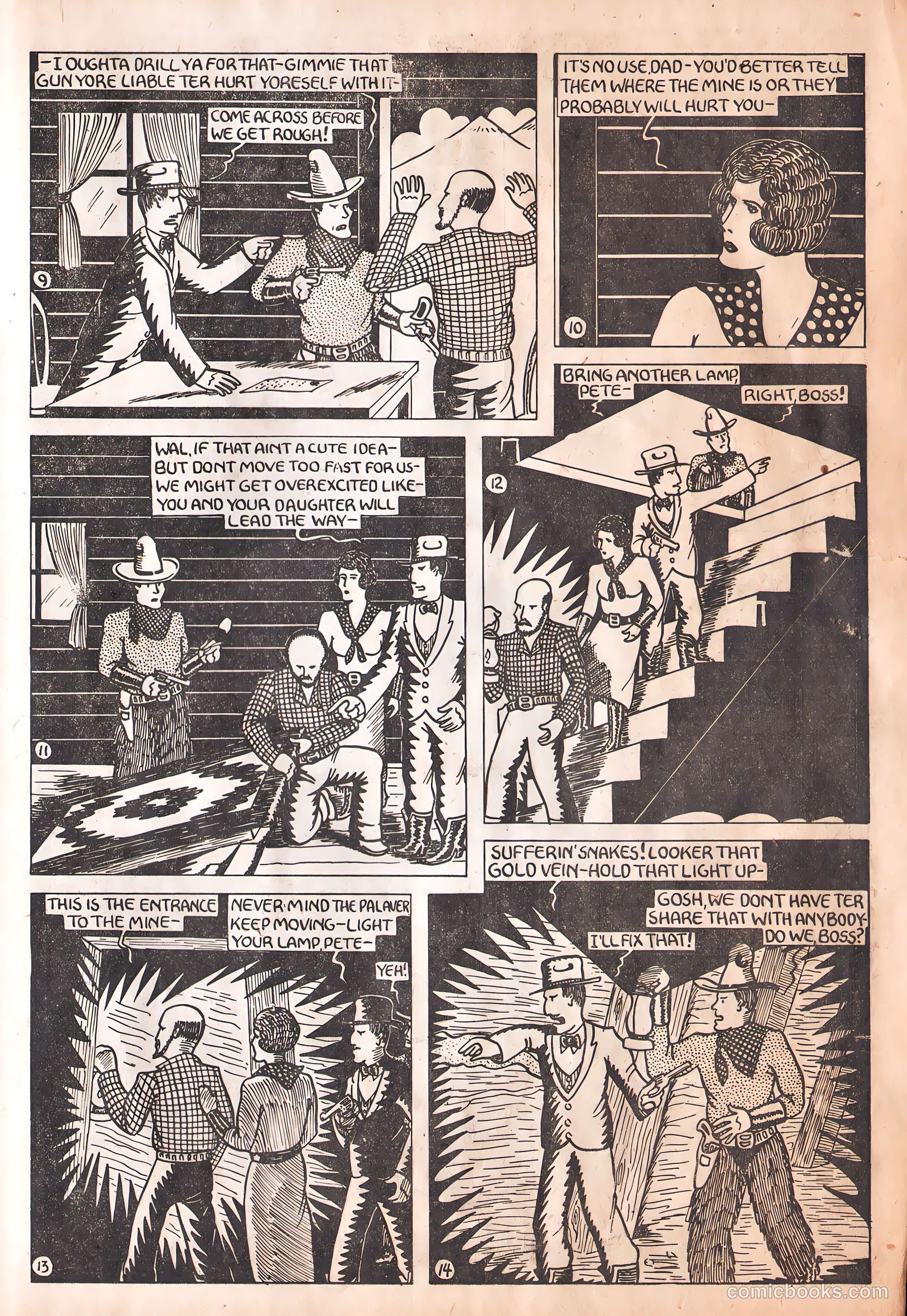 Amazing Mystery Funnies #4 (1939) — page 24 of 42