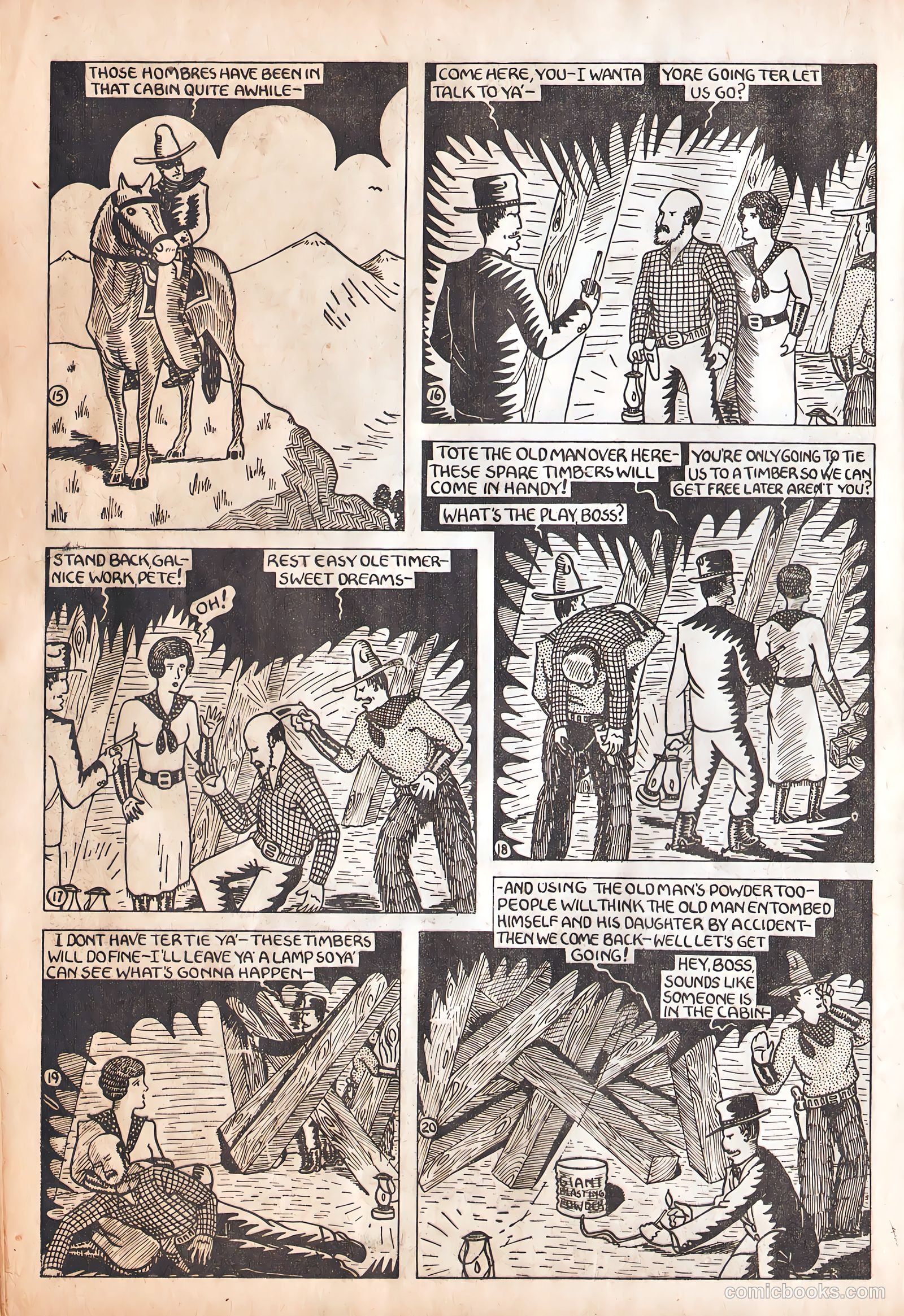 Amazing Mystery Funnies #4 (1939) — page 25 of 42