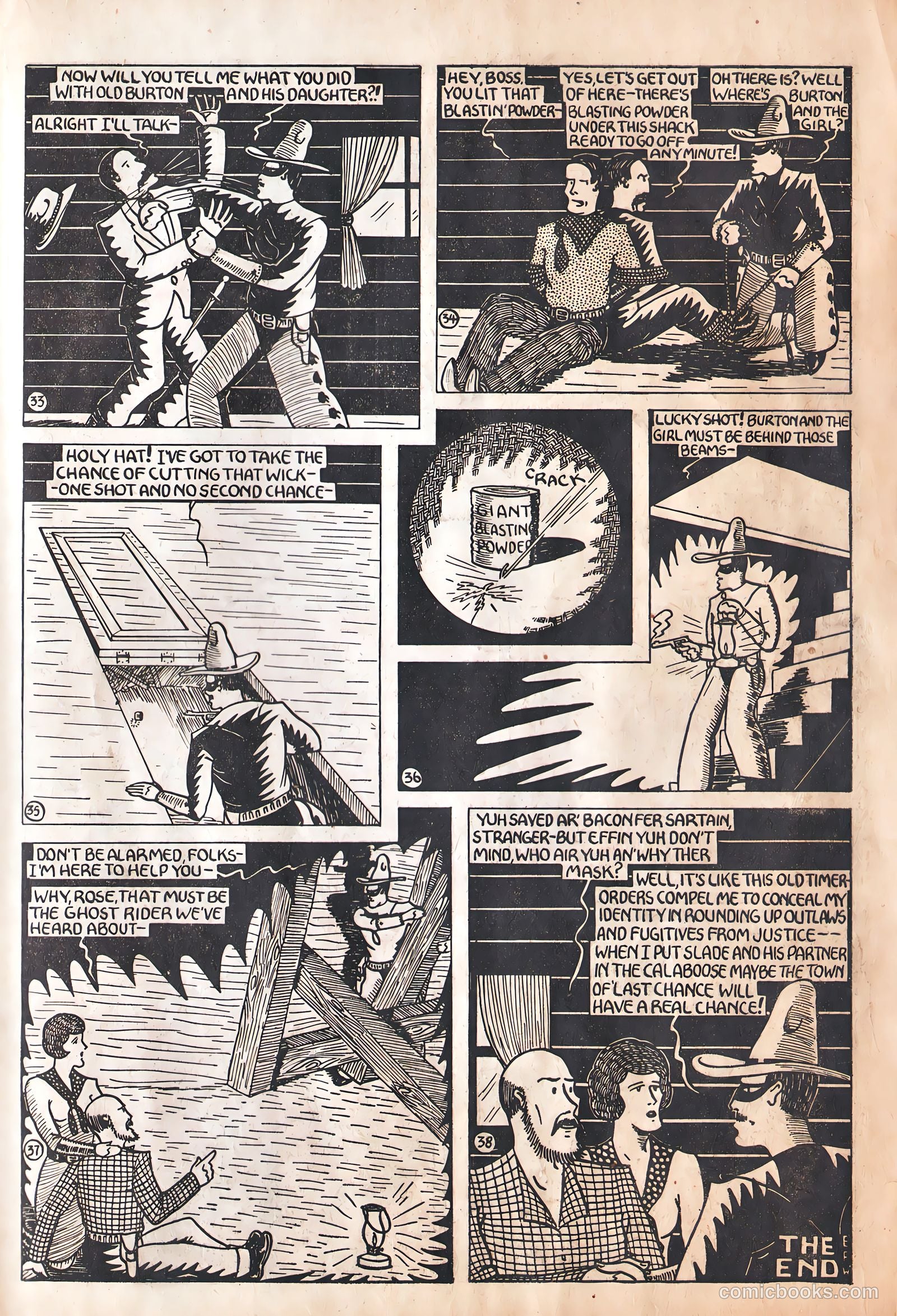 Amazing Mystery Funnies #4 (1939) — page 28 of 42