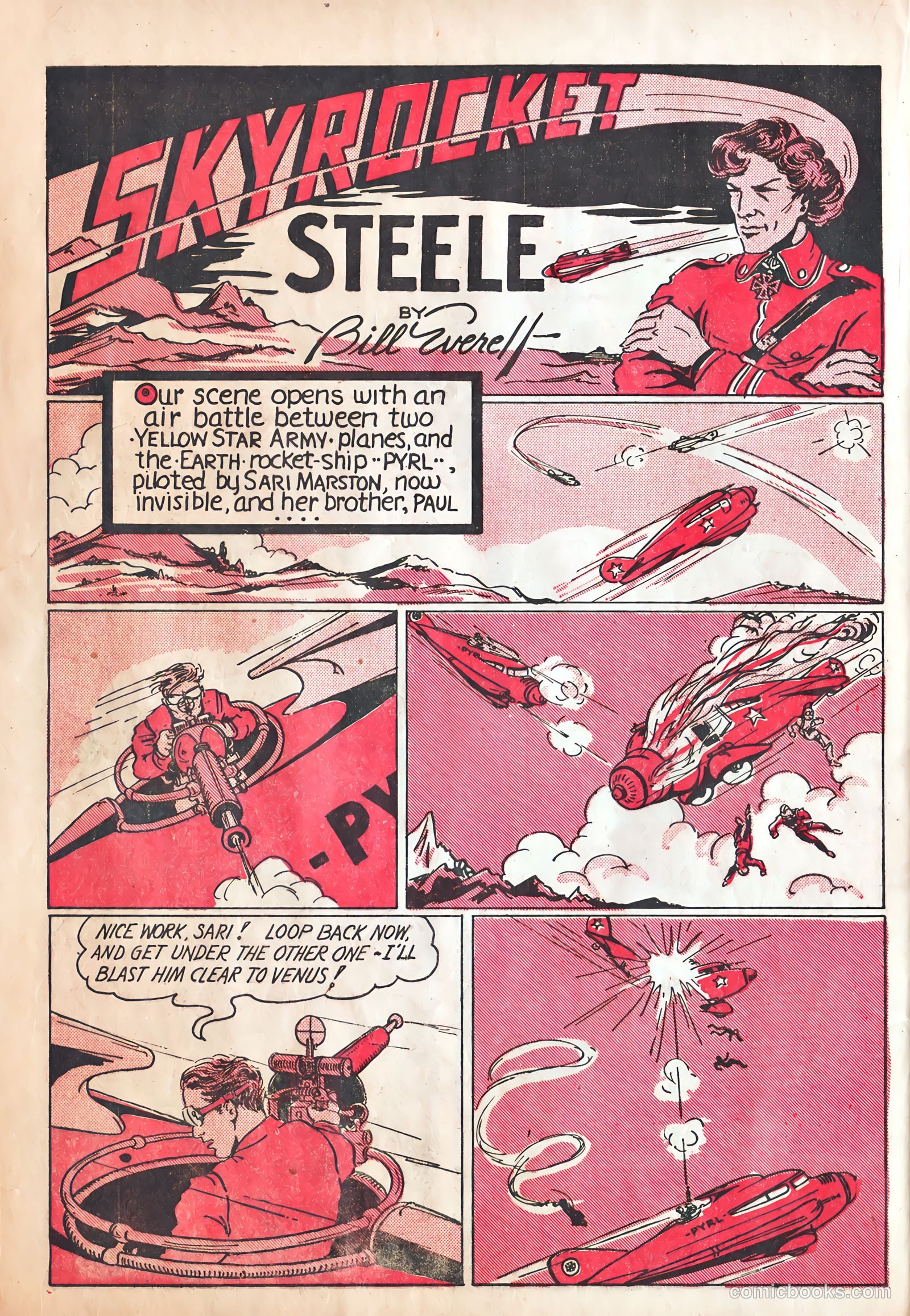 Amazing Mystery Funnies #4 (1939) — page 29 of 42