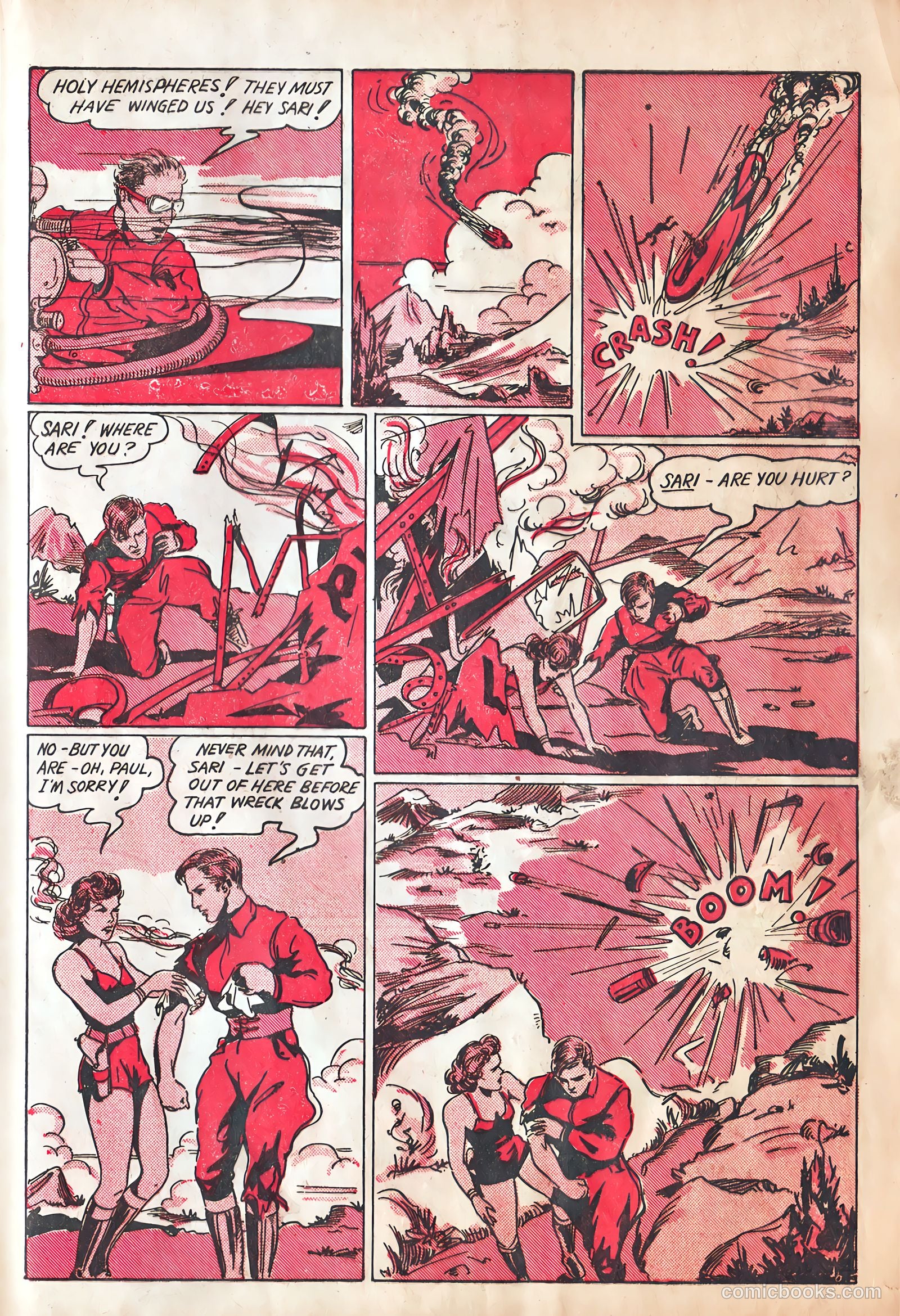 Amazing Mystery Funnies #4 (1939) — page 30 of 42