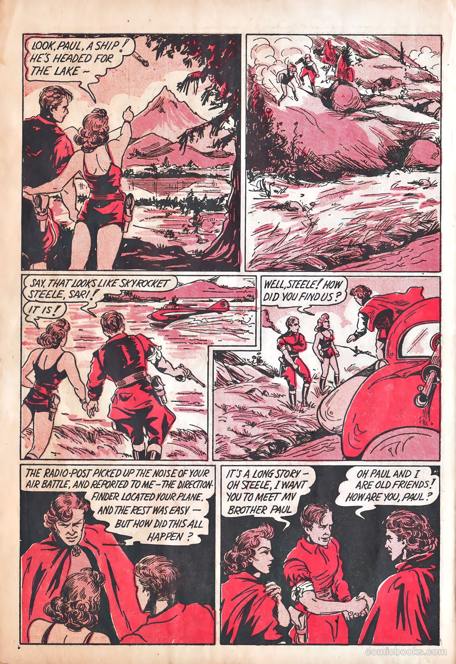 Amazing Mystery Funnies #4 (1939) — page 31 of 42