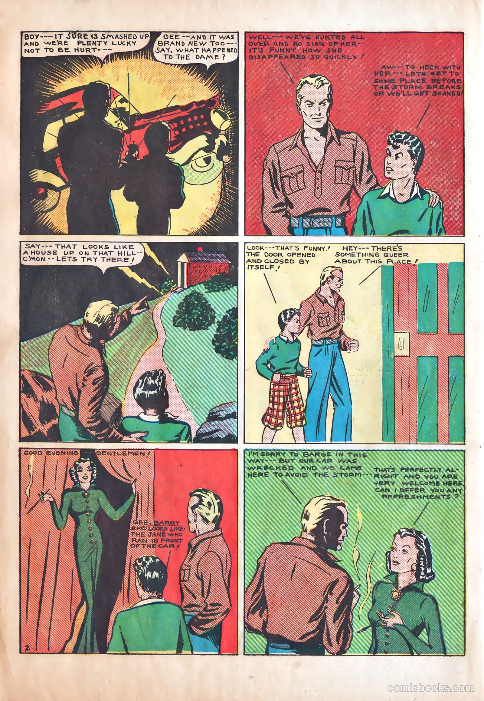Amazing Mystery Funnies #4 (1939) — page 35 of 42