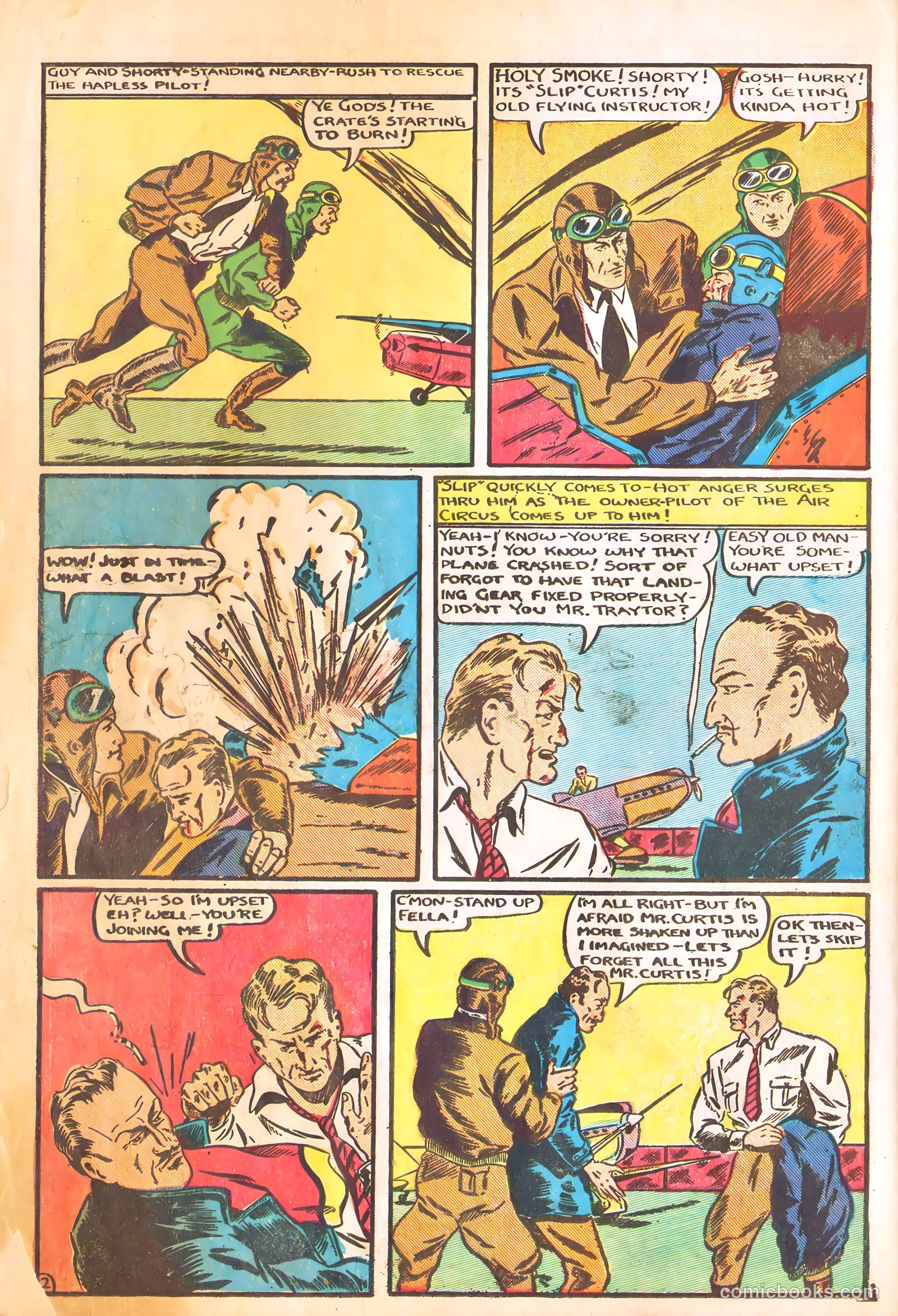 Amazing Mystery Funnies #4 (1939) — page 39 of 42