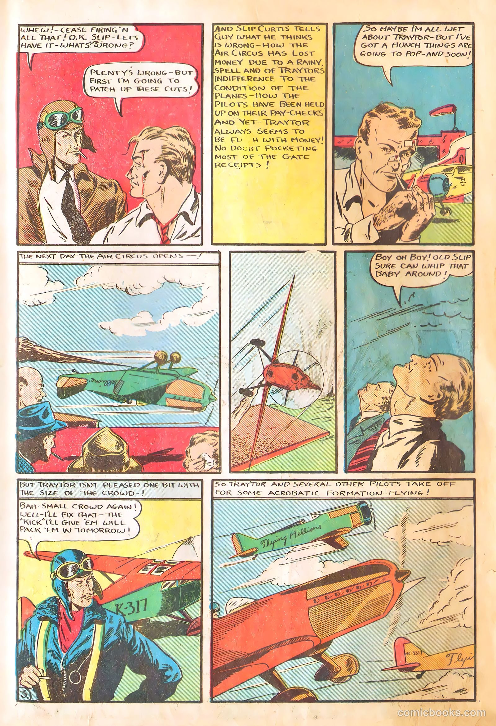 Amazing Mystery Funnies #4 (1939) — page 40 of 42