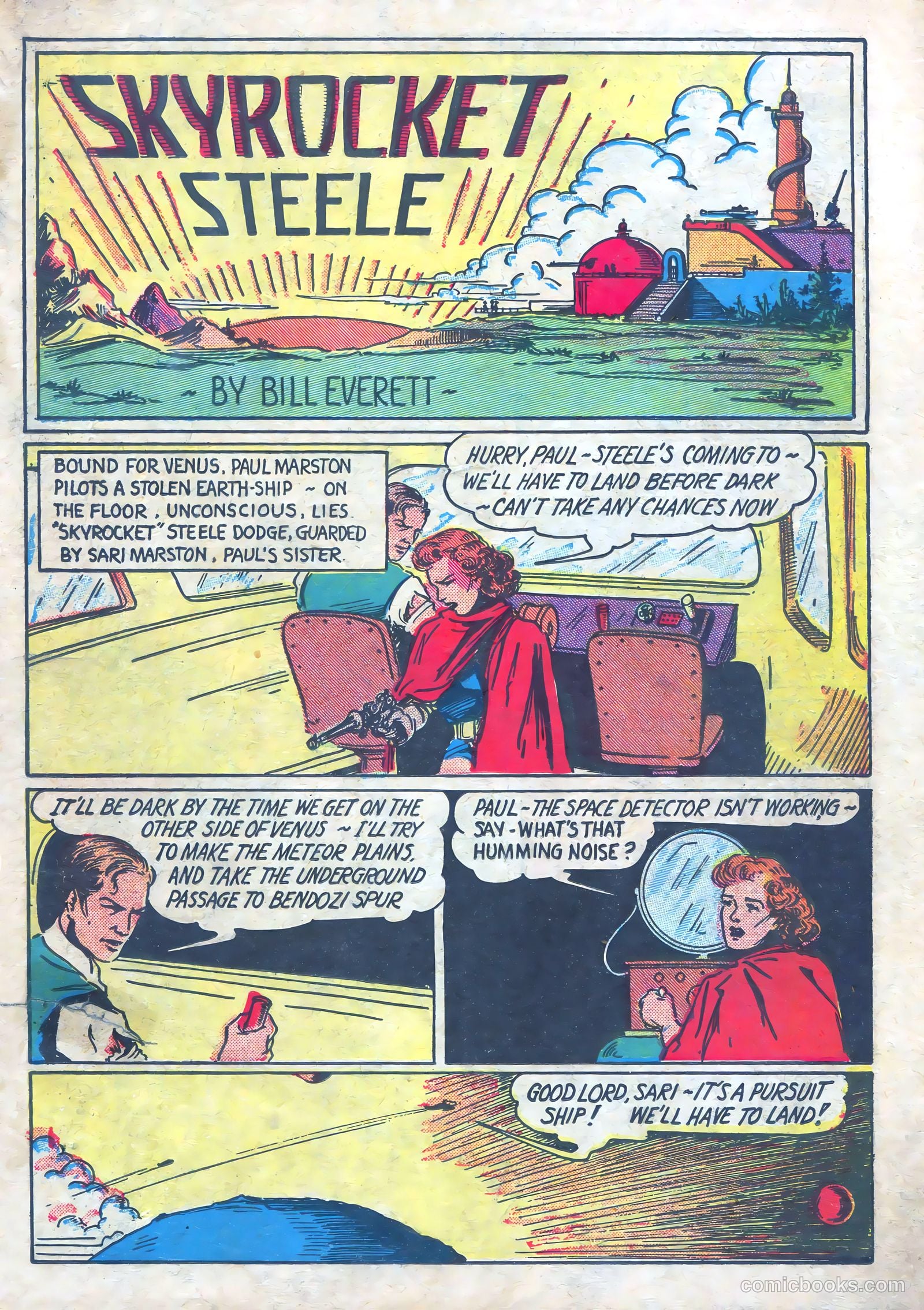 Amazing Mystery Funnies #5 (1939) — page 3 of 52