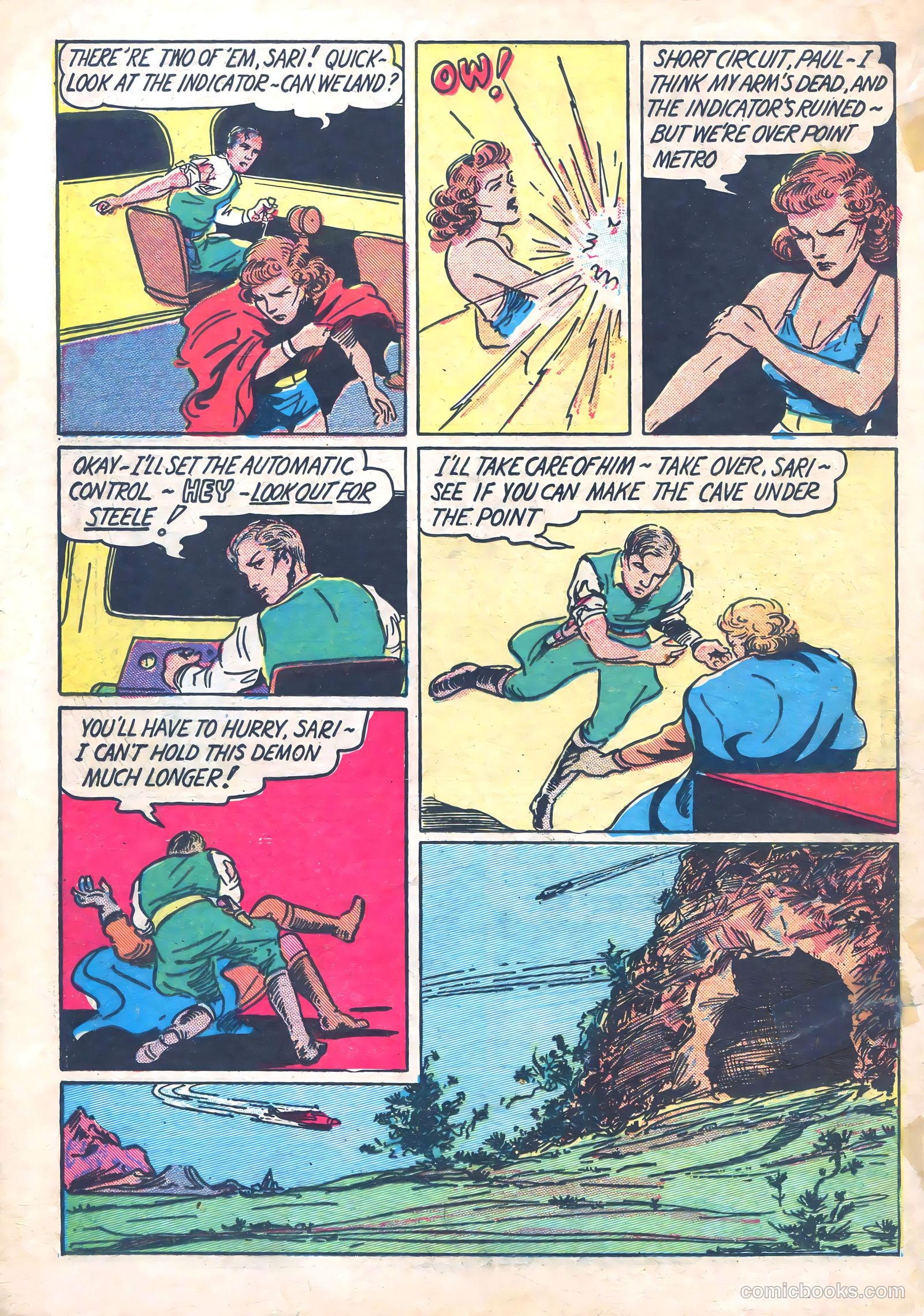 Amazing Mystery Funnies #5 (1939) — page 4 of 52