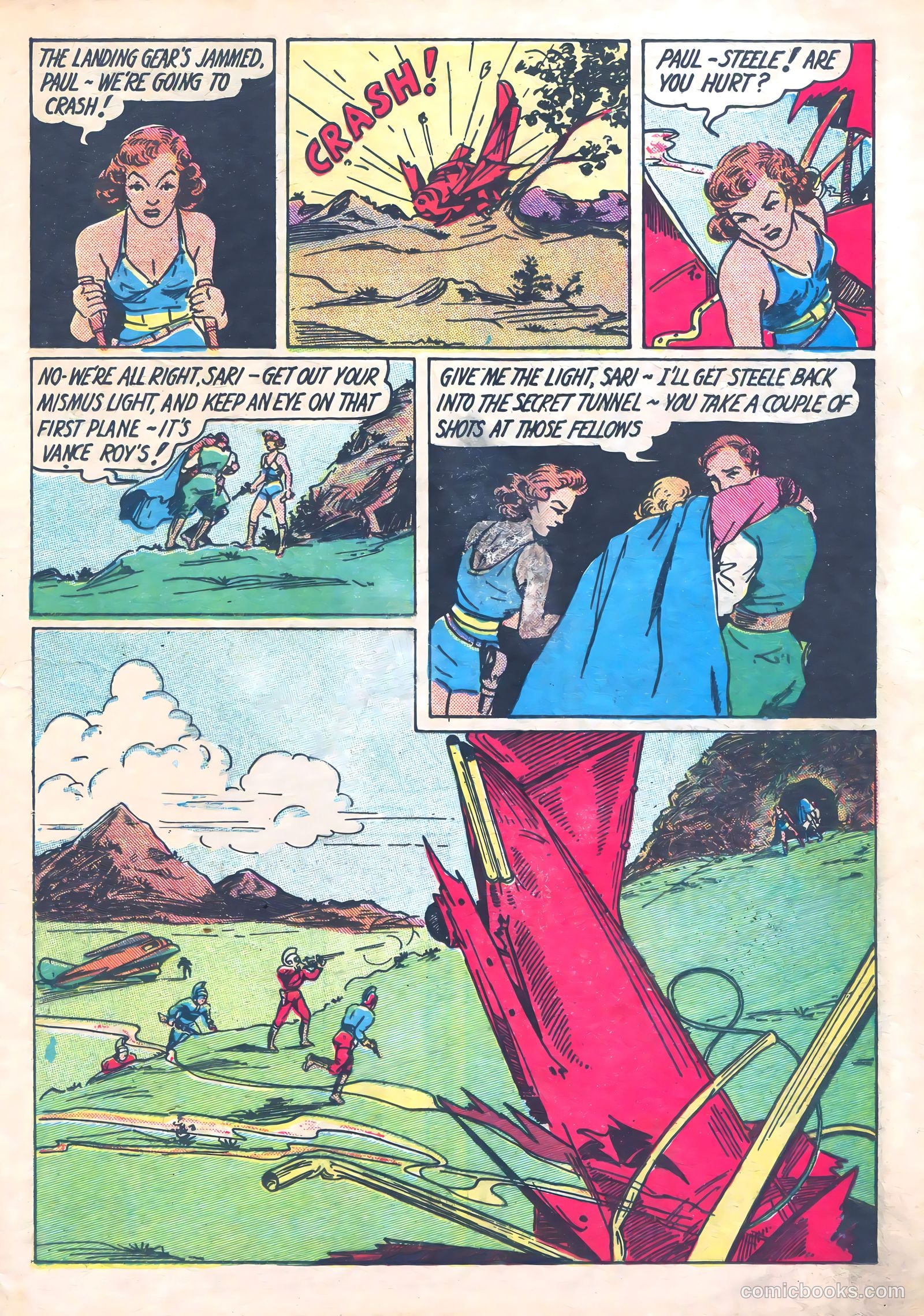 Amazing Mystery Funnies #5 (1939) — page 5 of 52