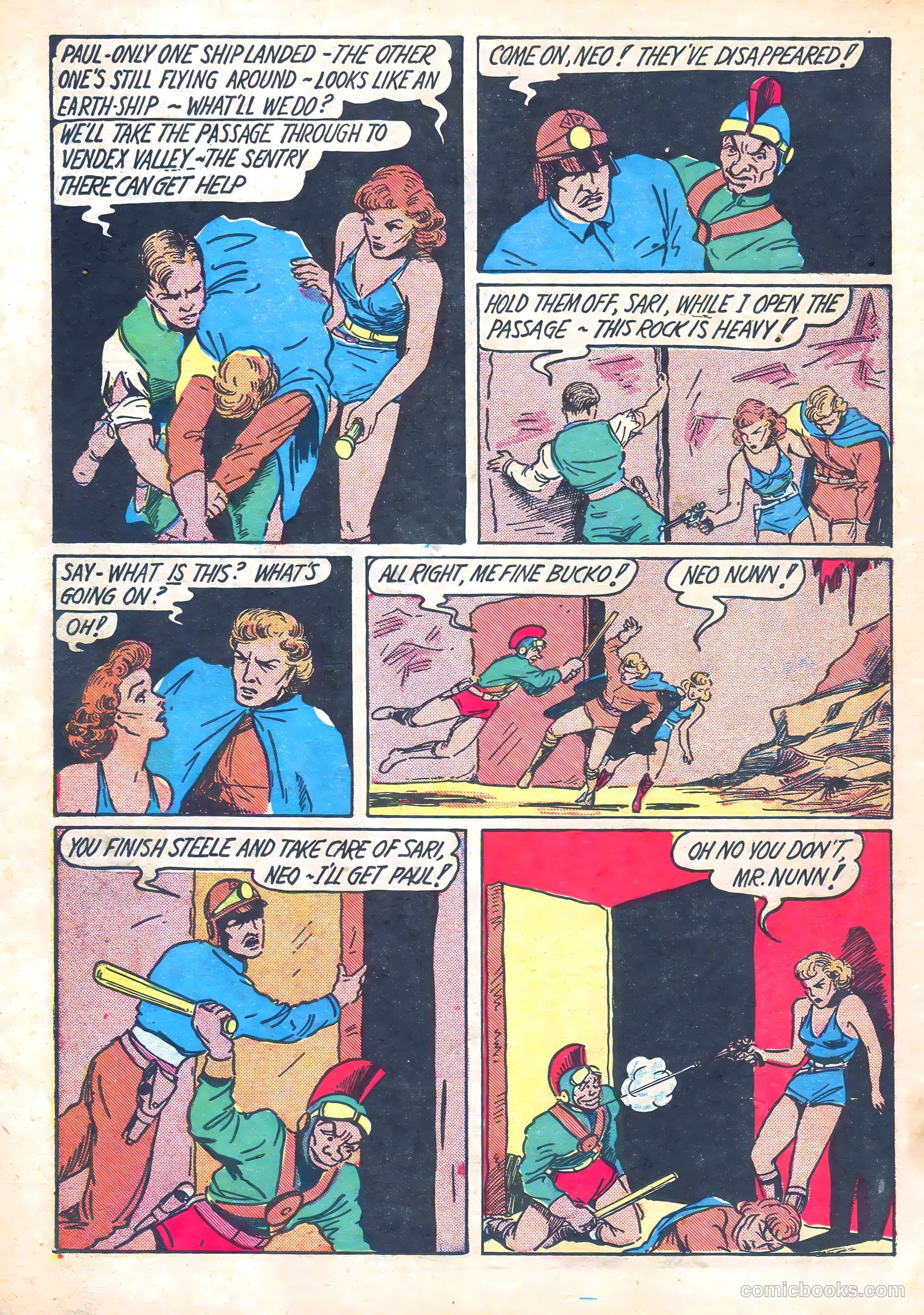 Amazing Mystery Funnies #5 (1939) — page 6 of 52