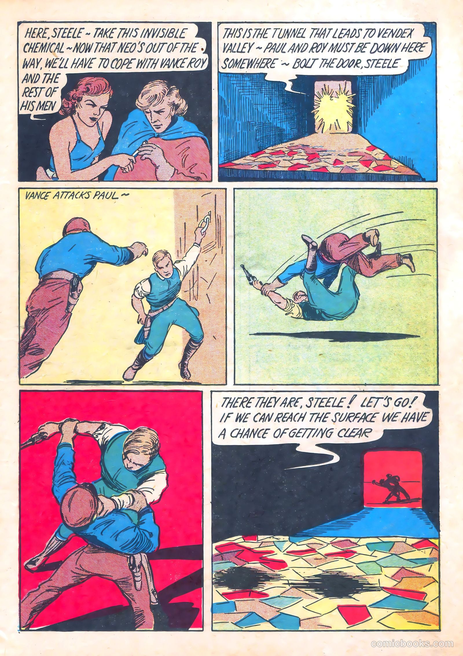 Amazing Mystery Funnies #5 (1939) — page 7 of 52