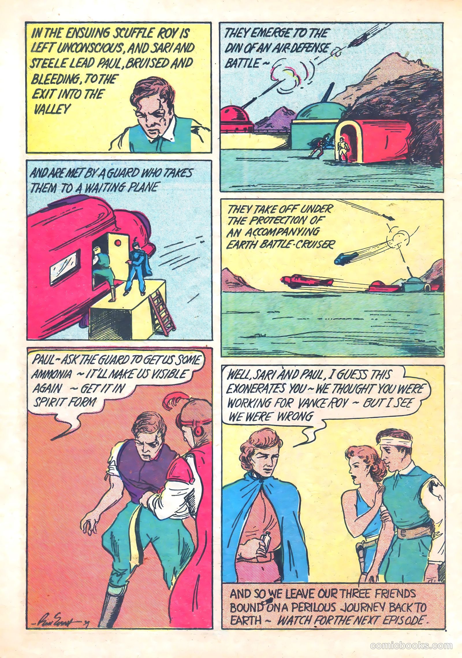 Amazing Mystery Funnies #5 (1939) — page 8 of 52