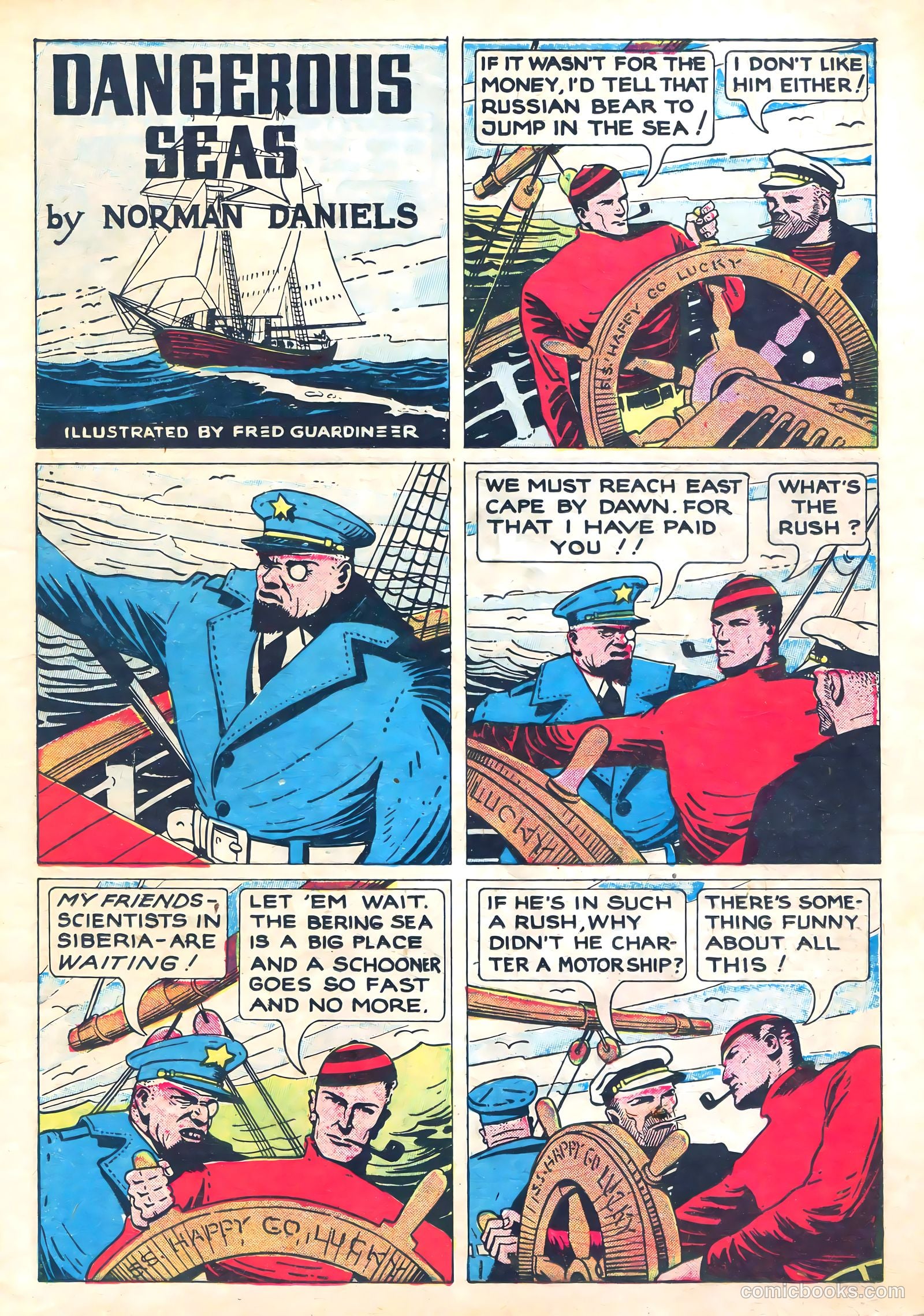 Amazing Mystery Funnies #5 (1939) — page 9 of 52