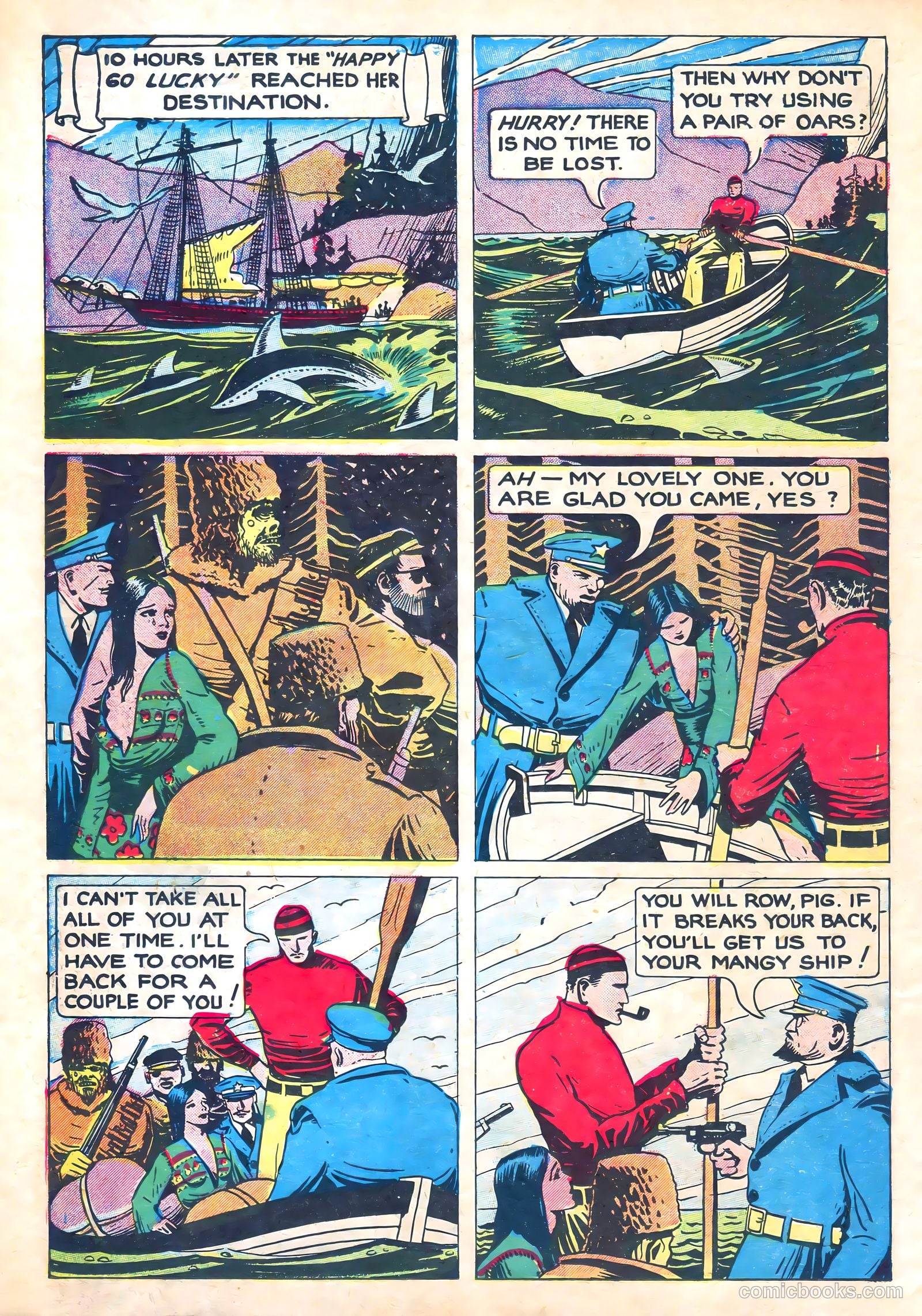 Amazing Mystery Funnies #5 (1939) — page 10 of 52