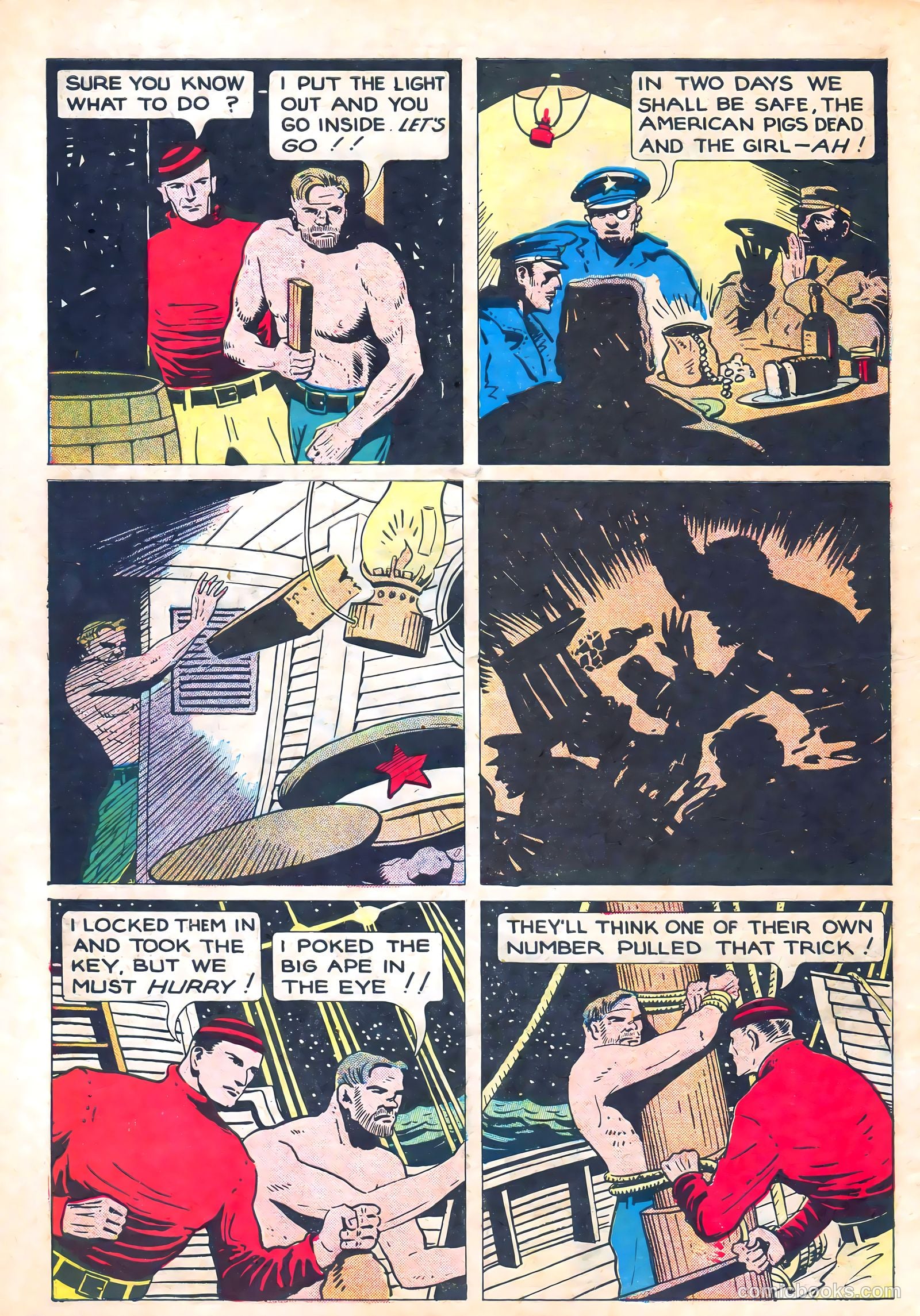 Amazing Mystery Funnies #5 (1939) — page 14 of 52