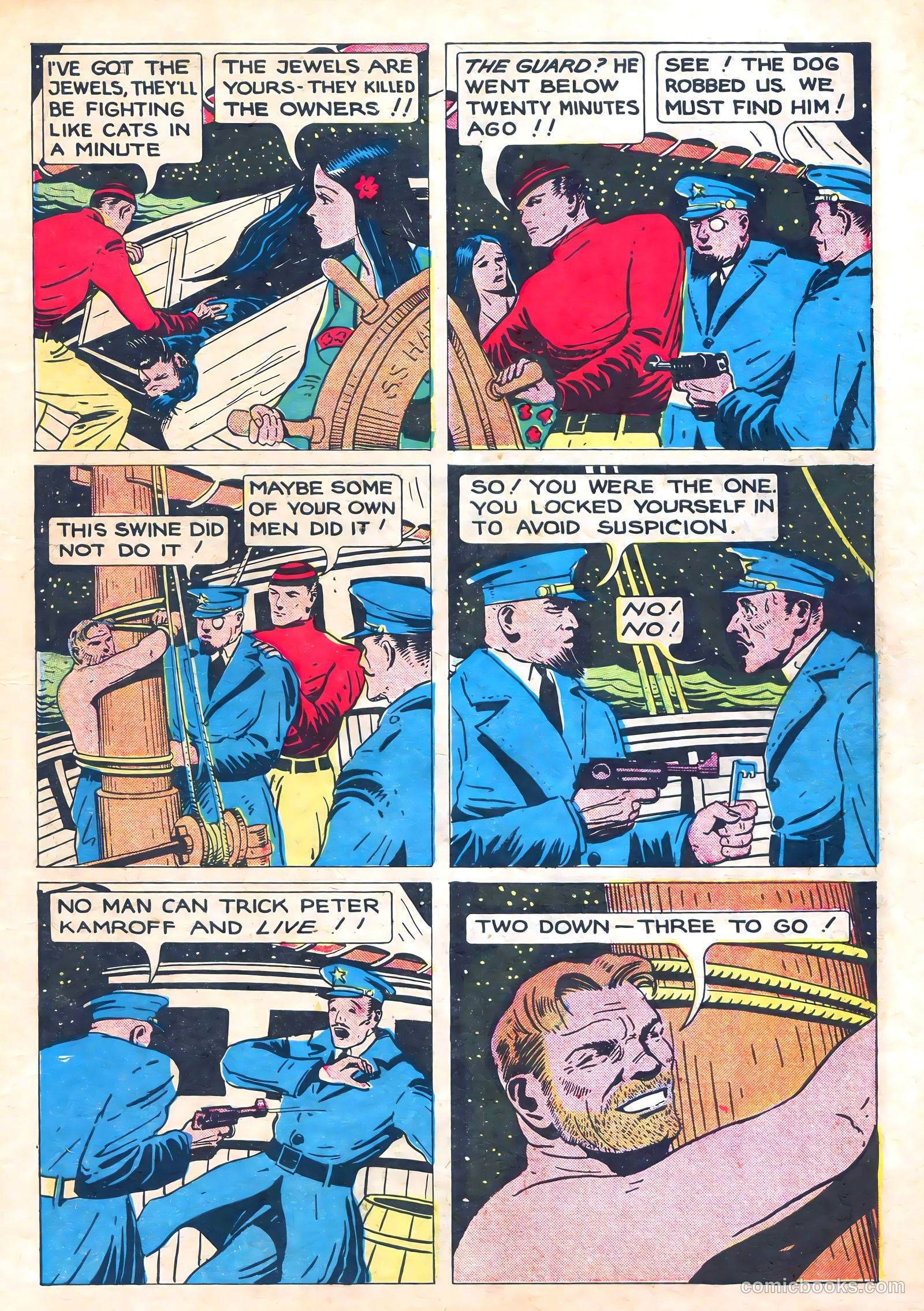 Amazing Mystery Funnies #5 (1939) — page 15 of 52