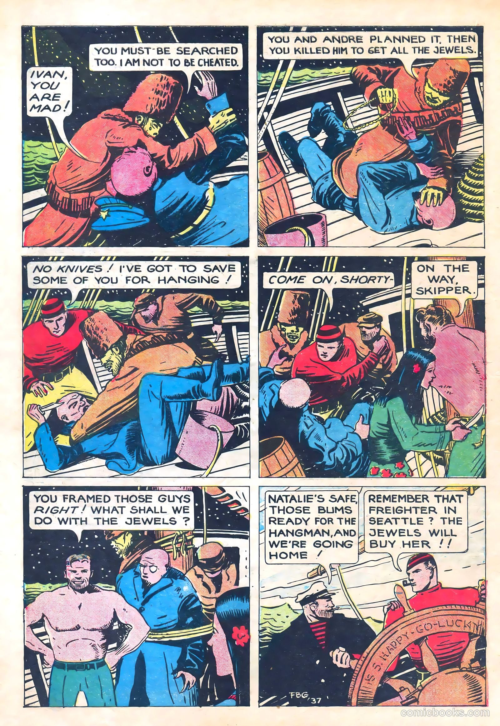 Amazing Mystery Funnies #5 (1939) — page 16 of 52