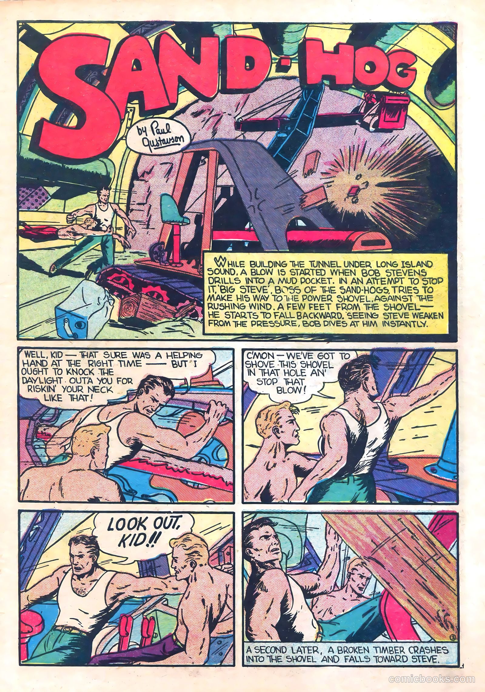 Amazing Mystery Funnies #5 (1939) — page 17 of 52