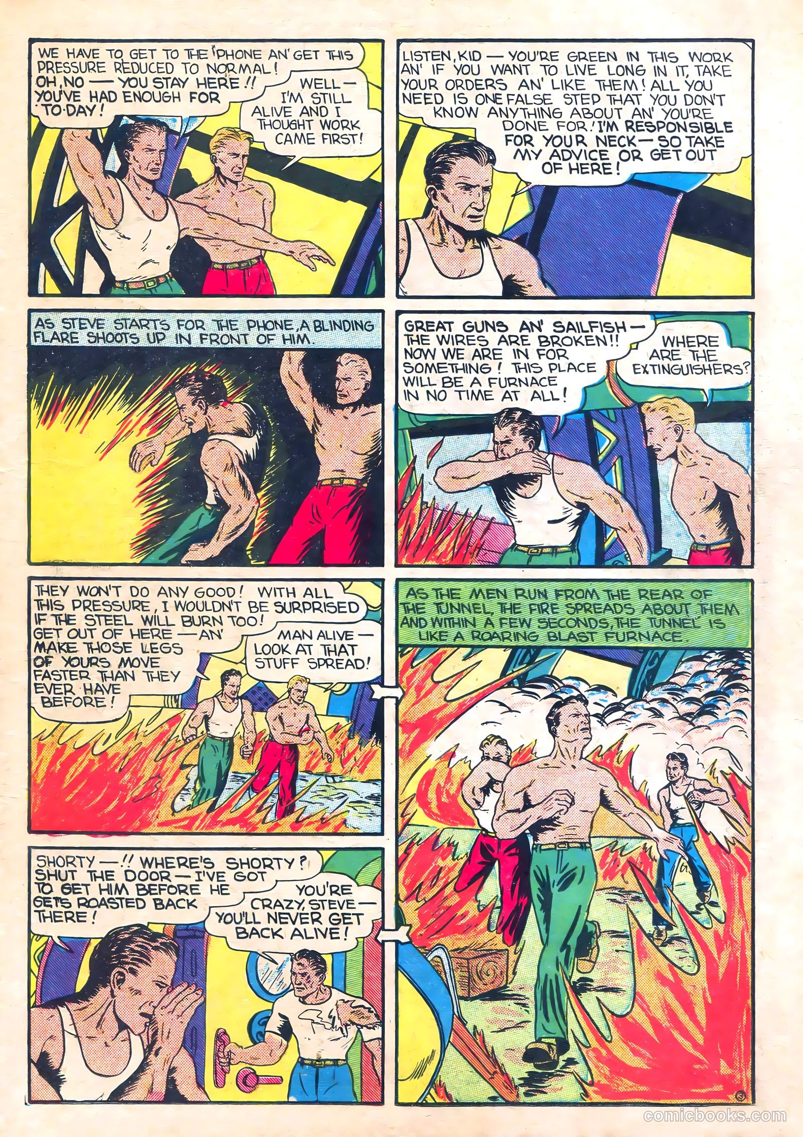 Amazing Mystery Funnies #5 (1939) — page 19 of 52
