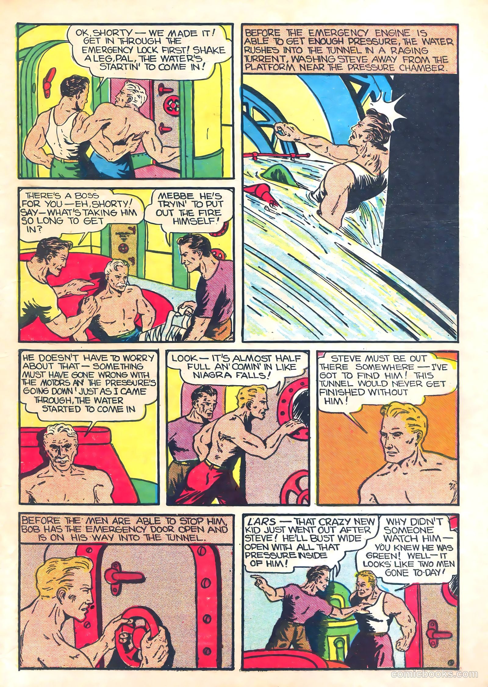 Amazing Mystery Funnies #5 (1939) — page 21 of 52