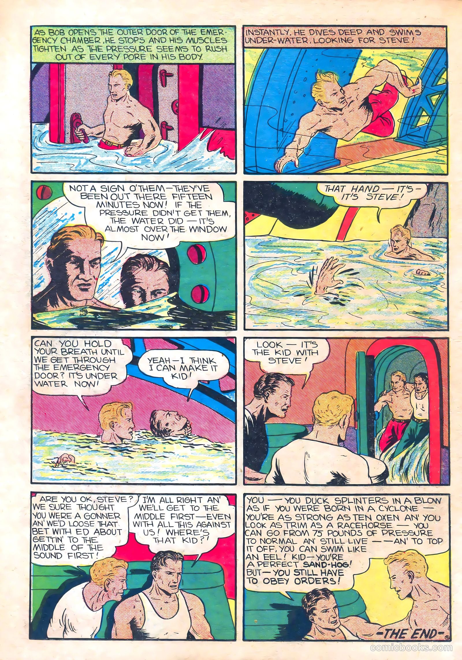 Amazing Mystery Funnies #5 (1939) — page 22 of 52