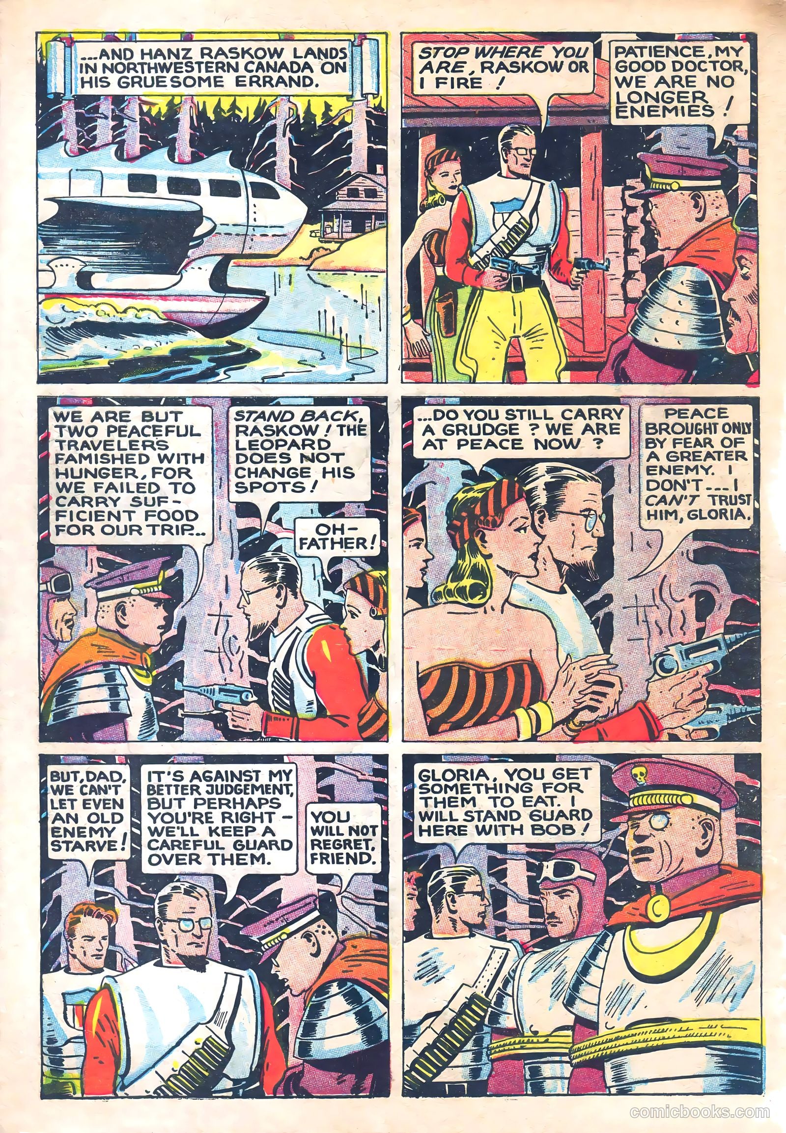 Amazing Mystery Funnies #5 (1939) — page 24 of 52
